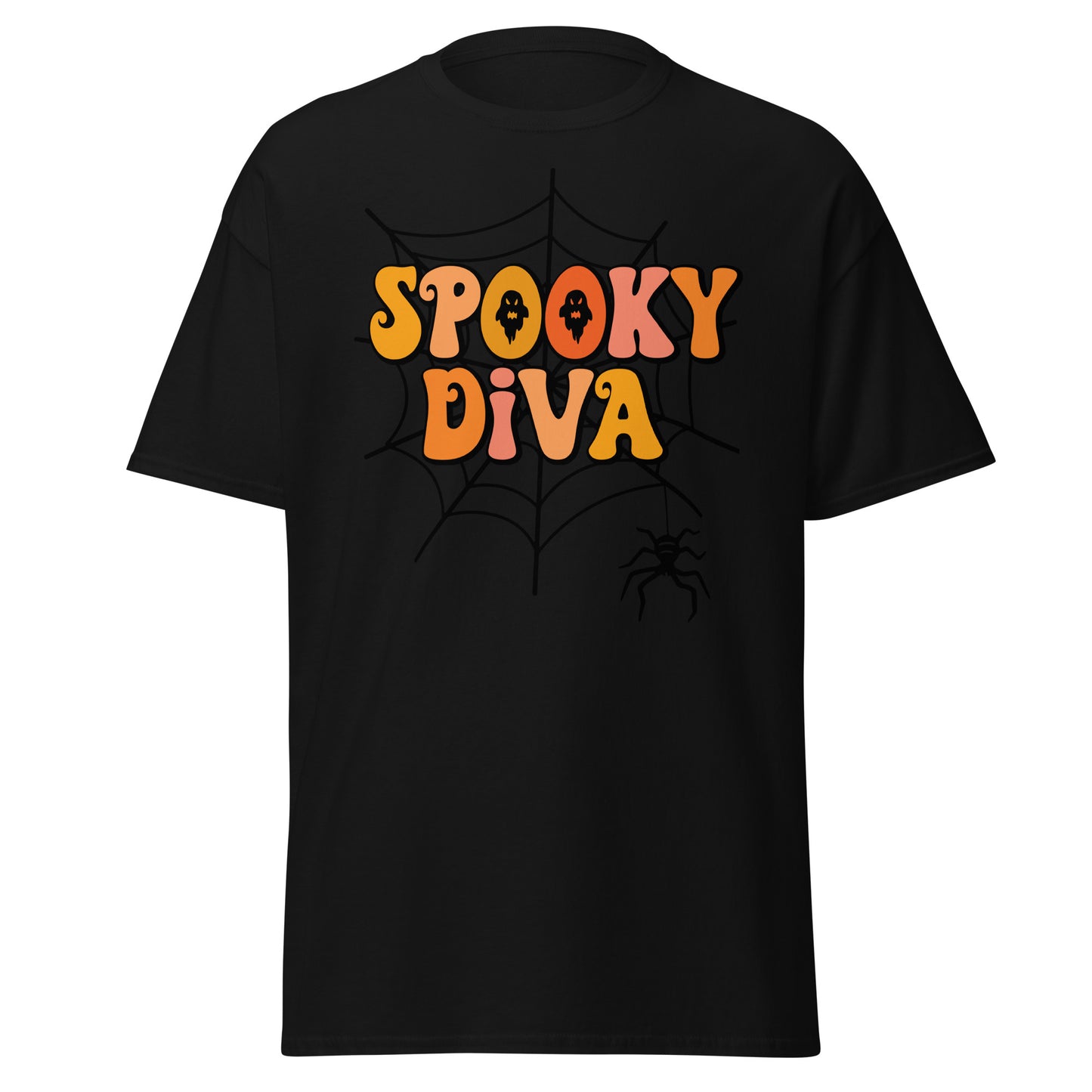 SPOOKY Diva , Halloween Soft Style T-Shirt
