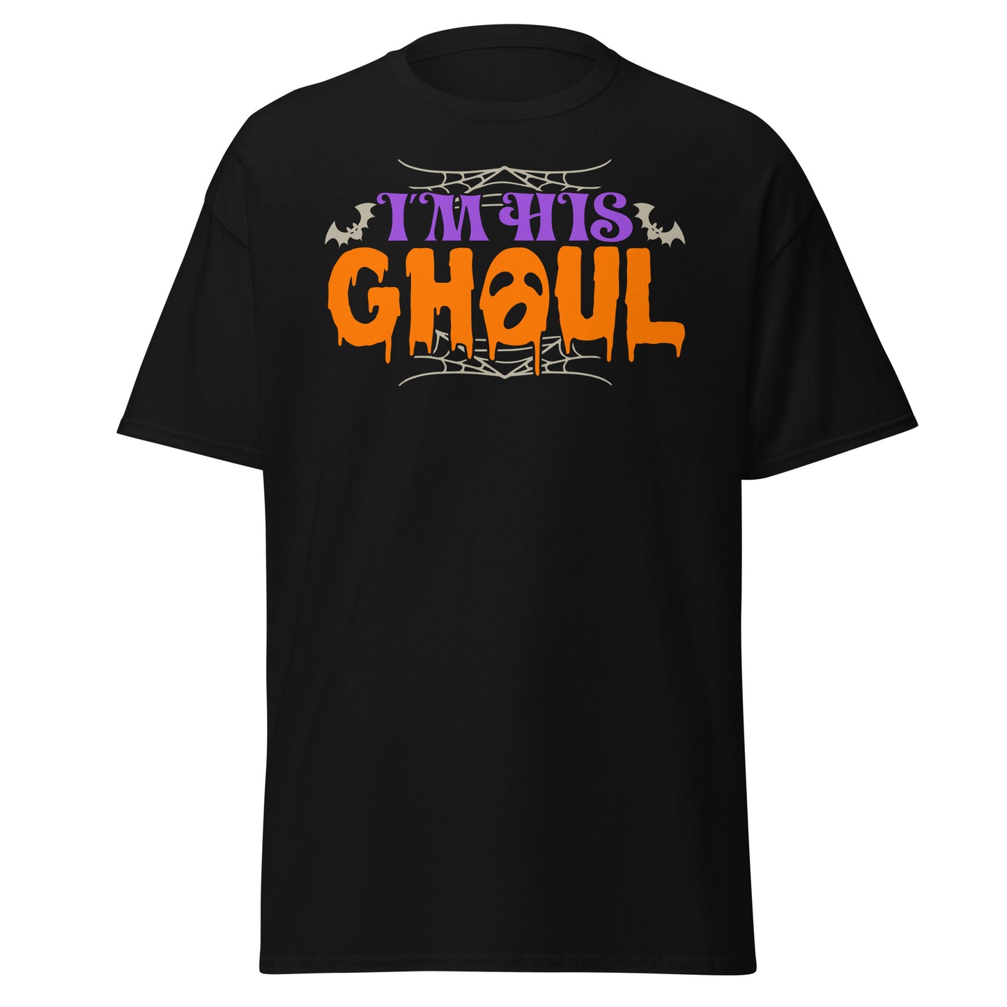 I'M HIS GHOUL Pareja Halloween, Halloween estilo suave camiseta