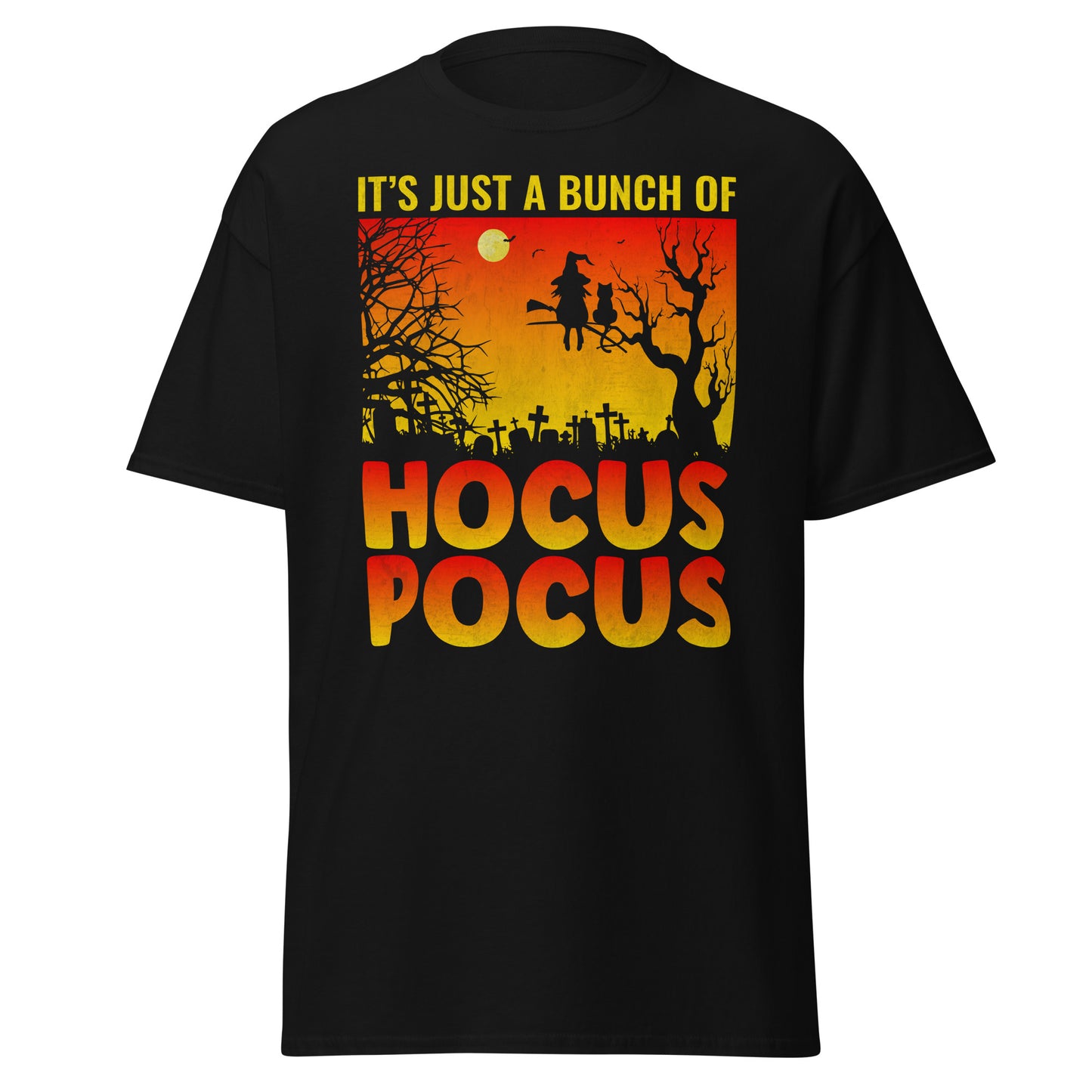 It's Just a Bunch of Hocus Pocus , Halloween Soft Style T-Shirt