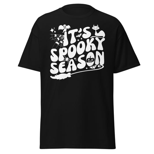 It's Spooky Season , Halloween Design Soft Style Heavy Cotton T-Shirt