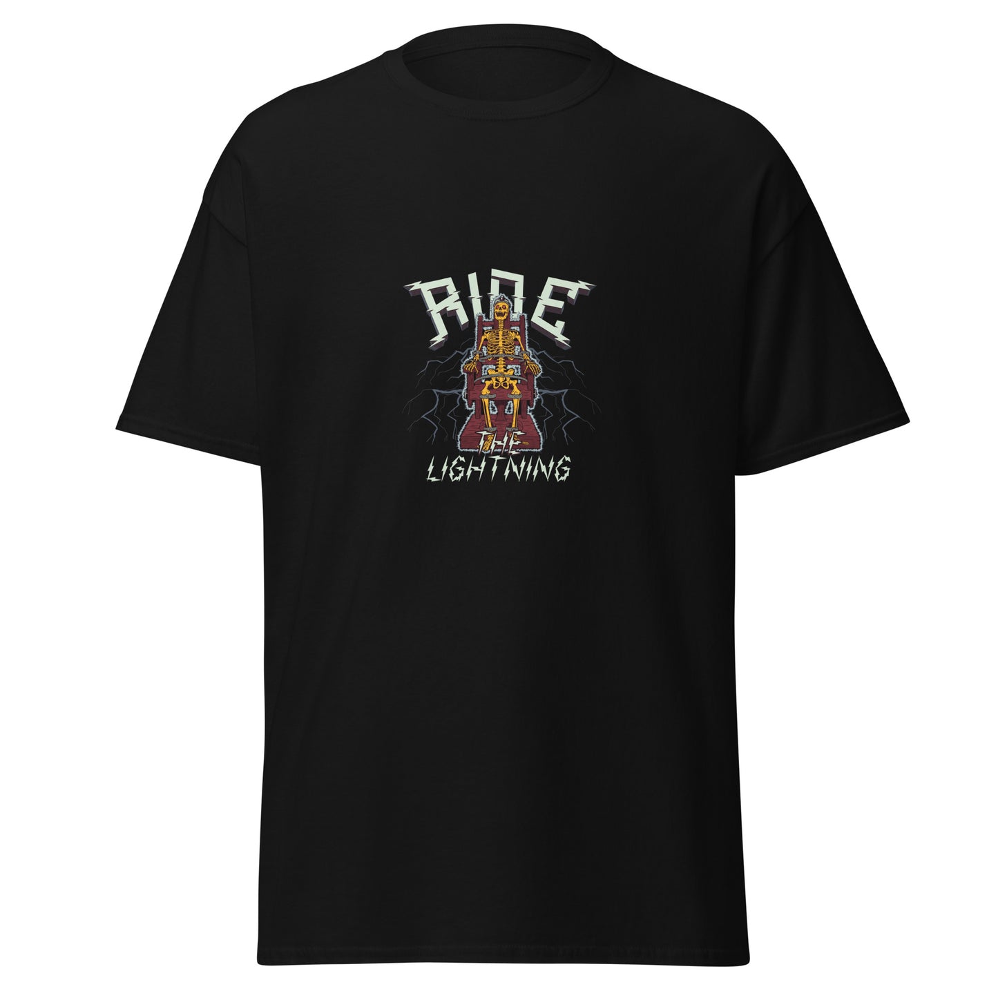 Ride The Lightning , Halloween Design Soft Style Heavy Cotton T-Shirt