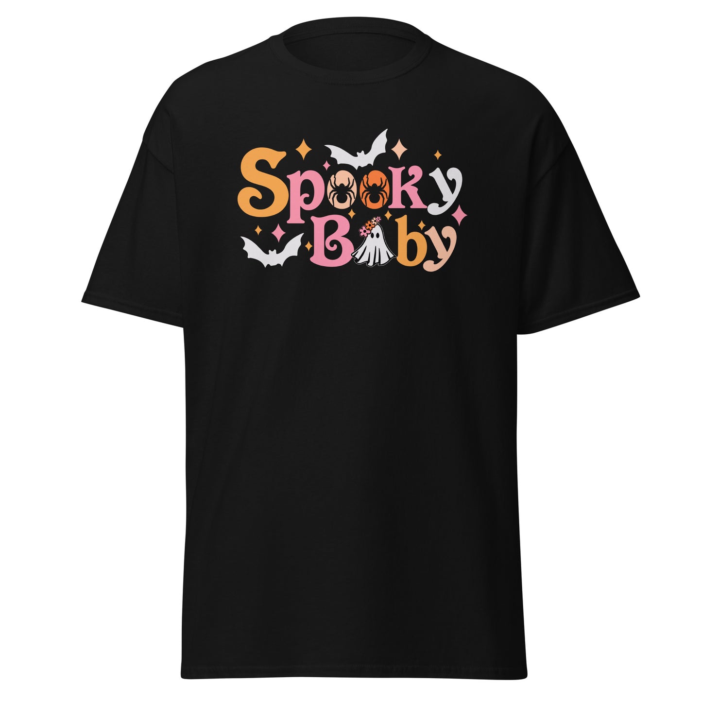 spooky baby , Halloween Design Soft Style Heavy Cotton T-Shirt