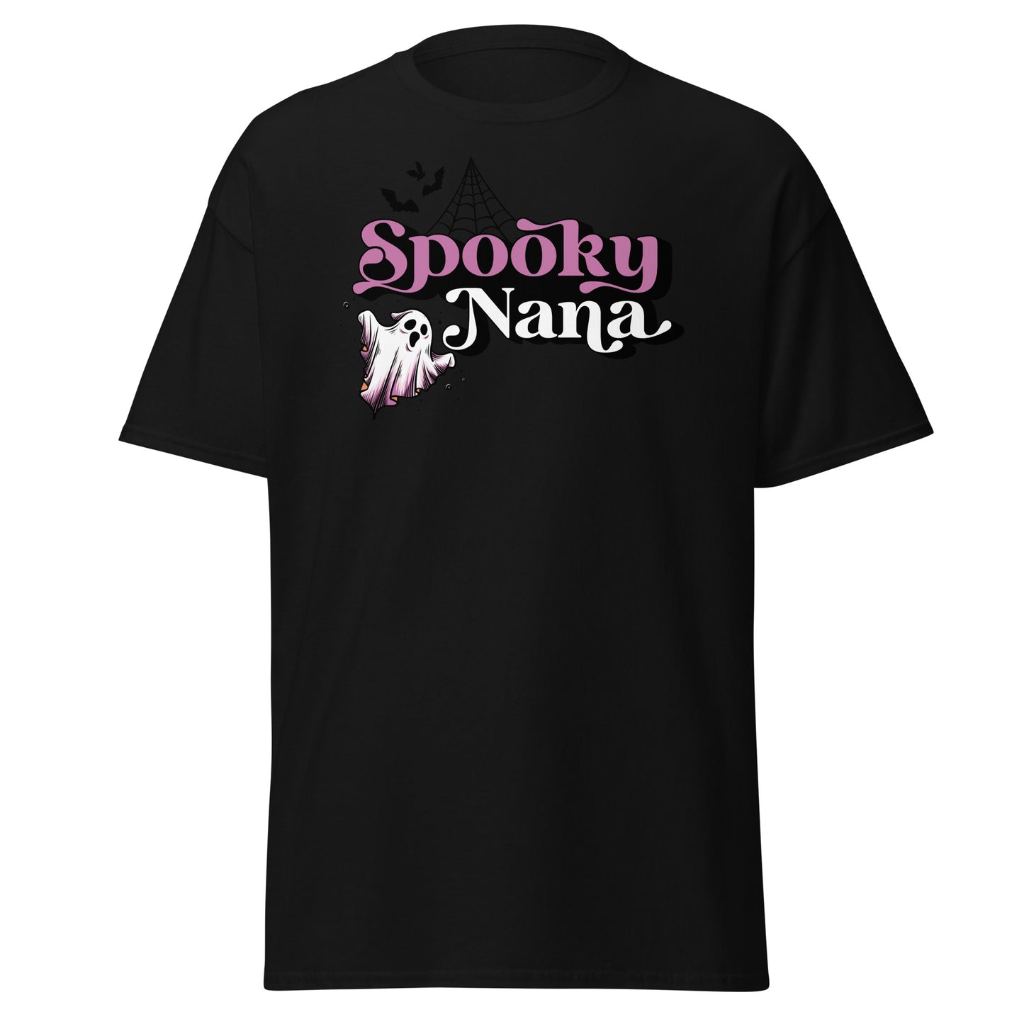 SPOOKY Nana , Halloween Design Soft Style Heavy Cotton T-Shirt