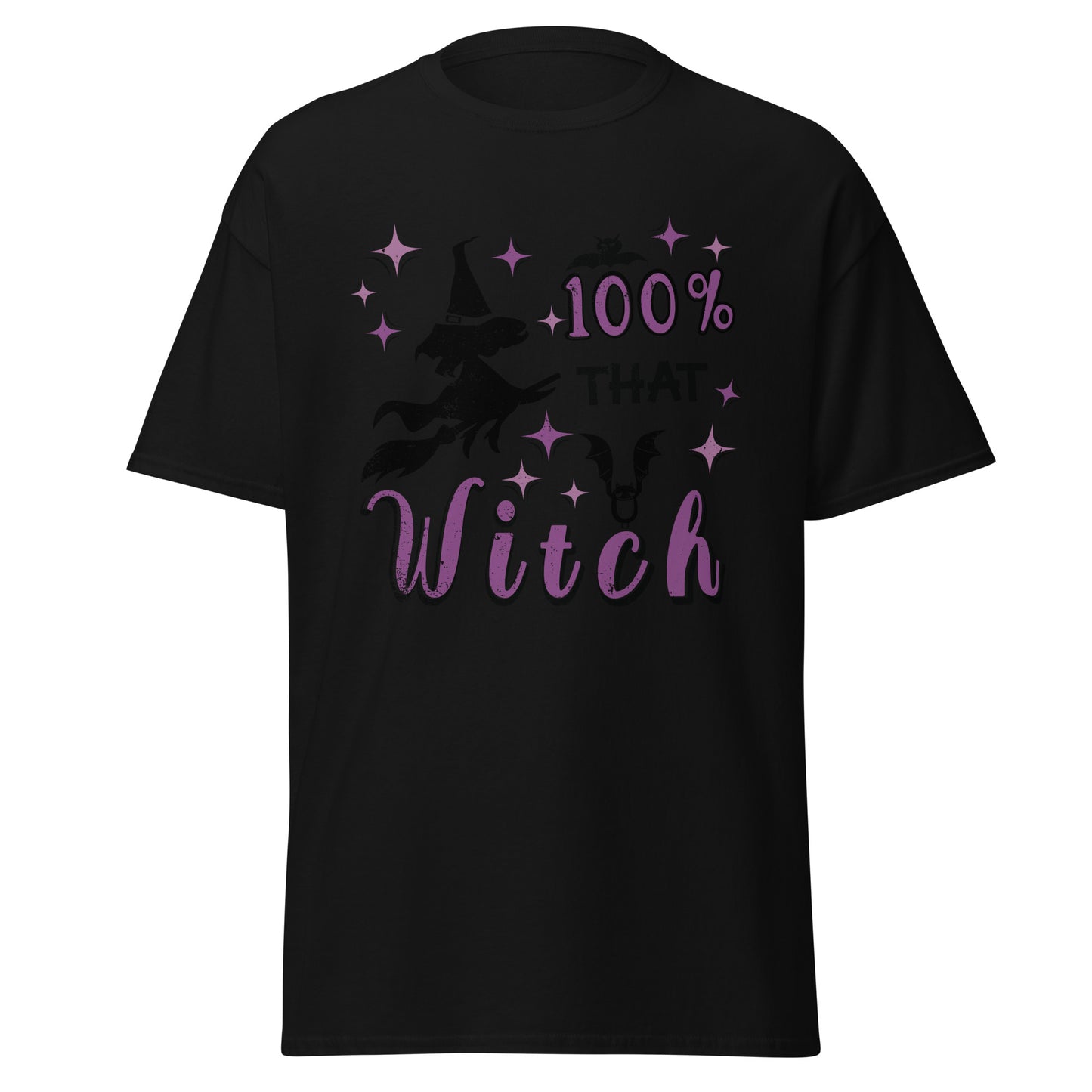 That Witch , Halloween Design Soft Style Heavy Cotton T-Shirt