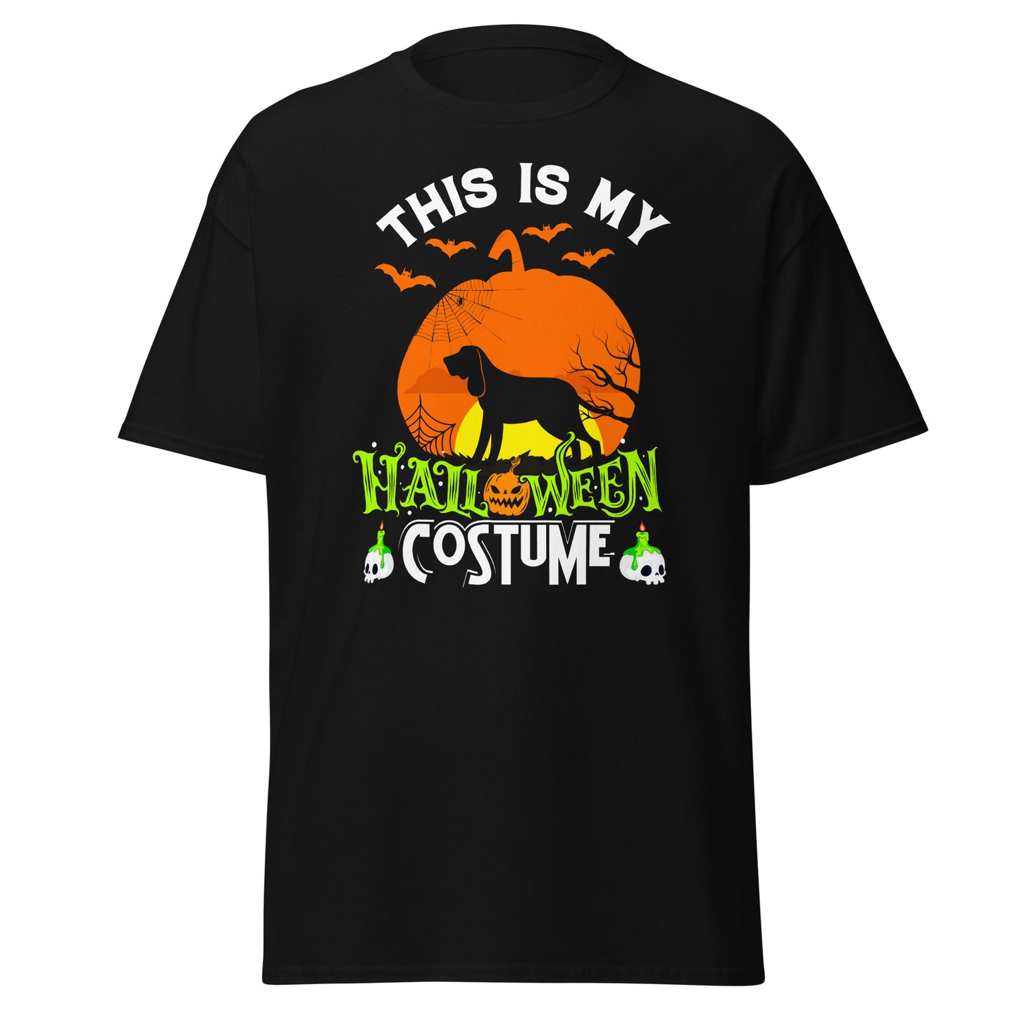 DAS IST MEIN HALLOWEEN-KOSTÜM, weiches T-Shirt aus schwerer Baumwolle im Halloween-Design