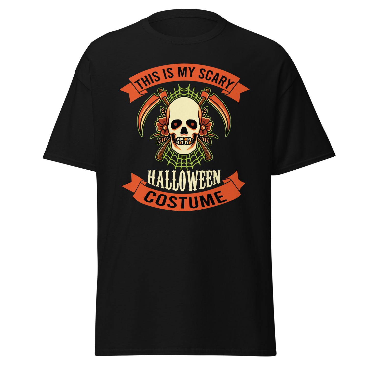 This Is My Scary Halloween Costume , Halloween Design Soft Style Heavy Cotton T-Shirt