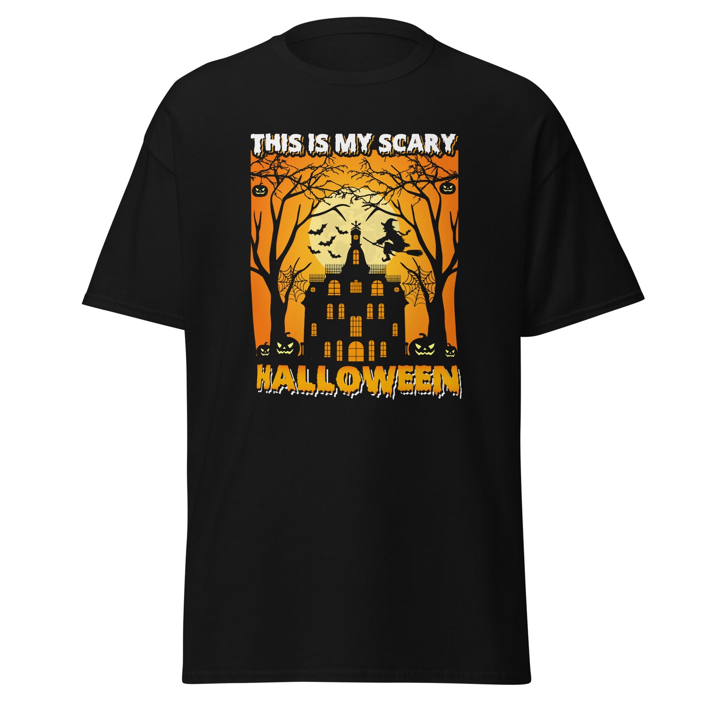 Das ist mein gruseliges, weiches T-Shirt aus schwerer Baumwolle im Halloween-Design