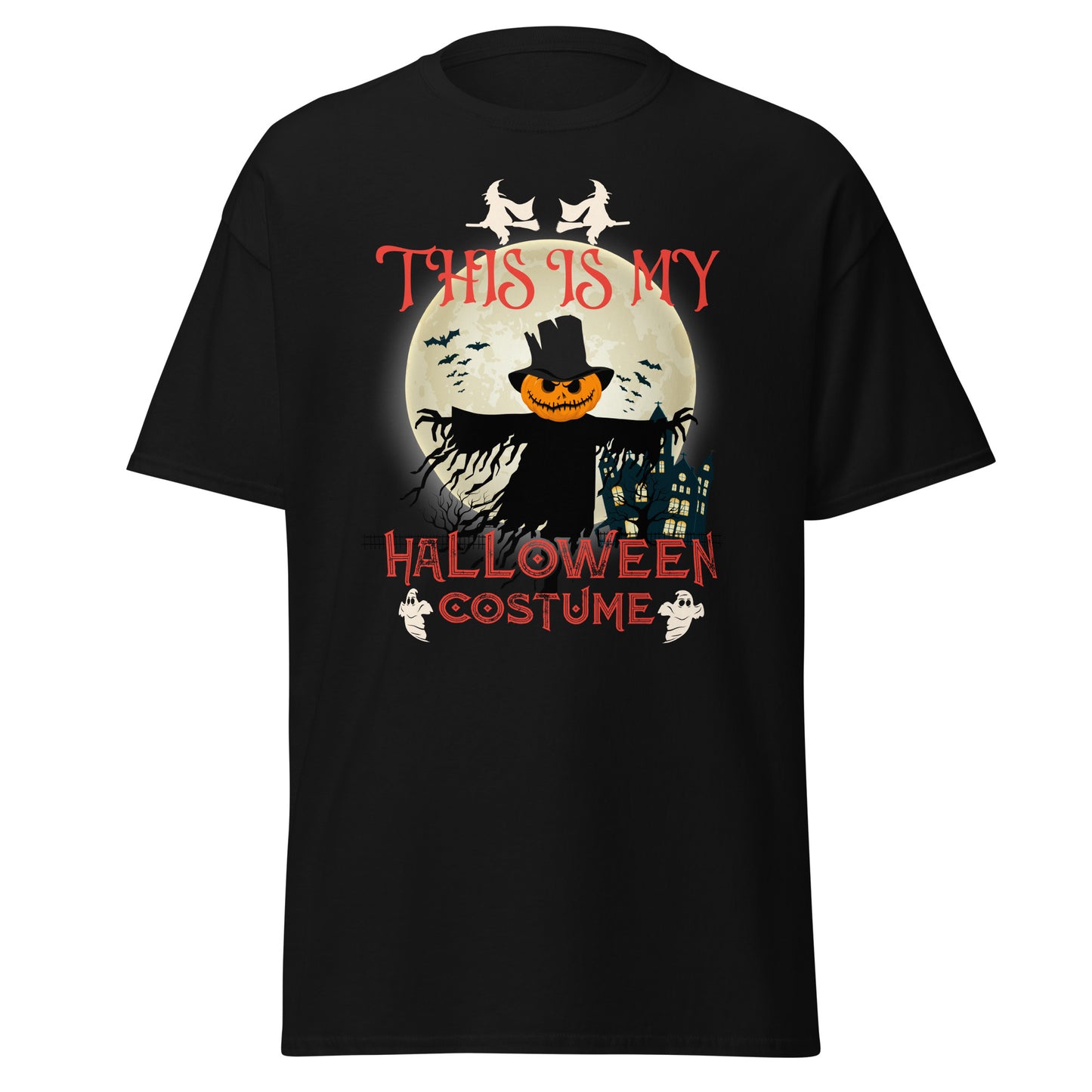 This is my halloween costume , Halloween Design Soft Style Heavy Cotton T-Shirt