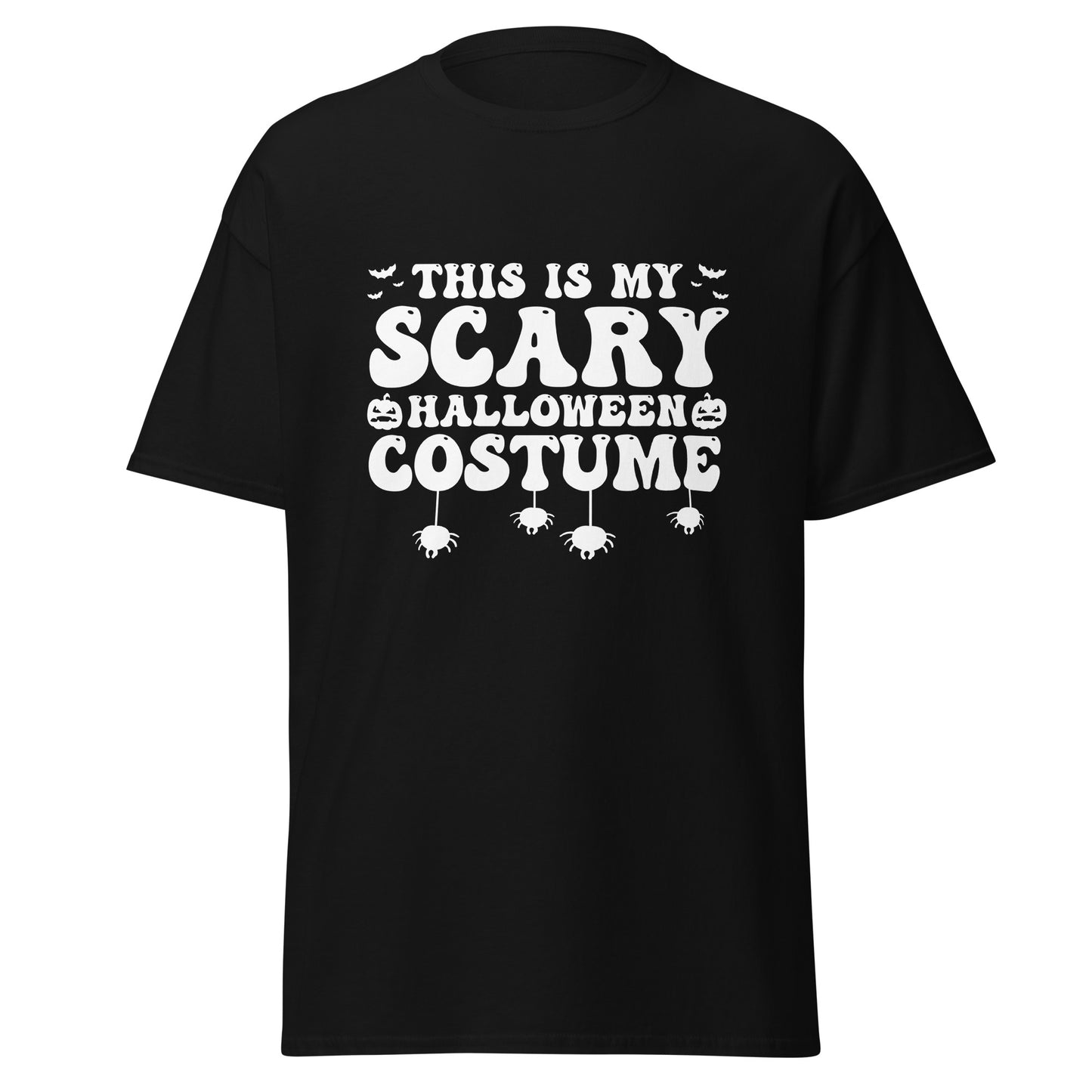 This Is My Scary Halloween Costume , Halloween Design Soft Style Heavy Cotton T-Shirt