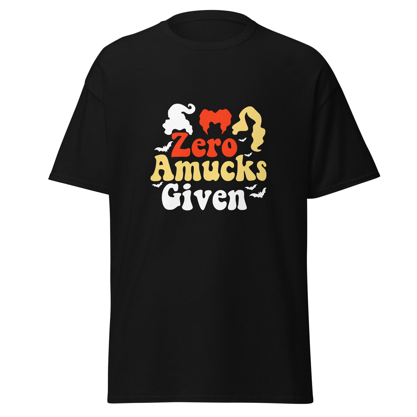 Zero Amucus Given, Halloween-Design, weiches T-Shirt aus schwerer Baumwolle