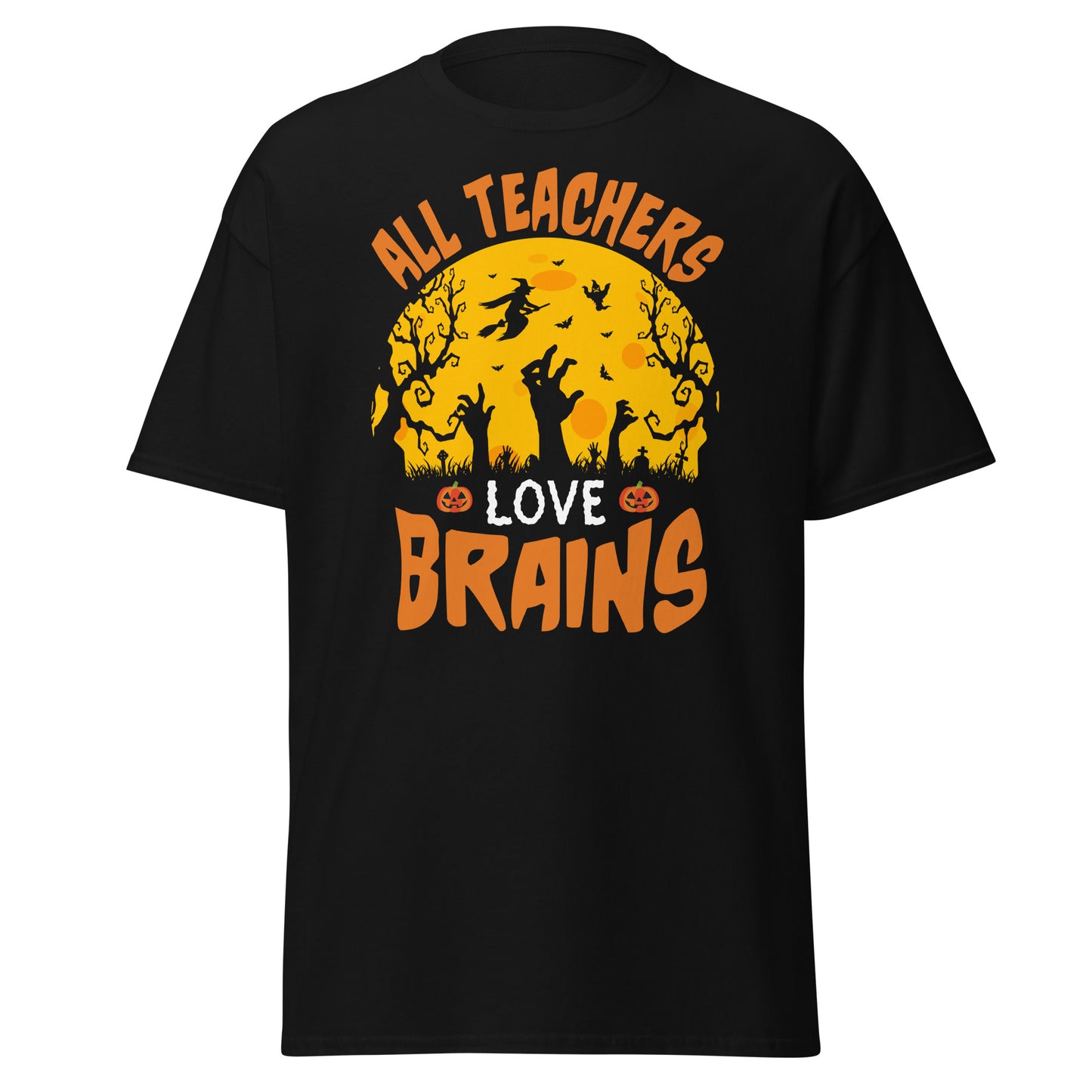 Brains & Passion: Halloween Tee for Educators