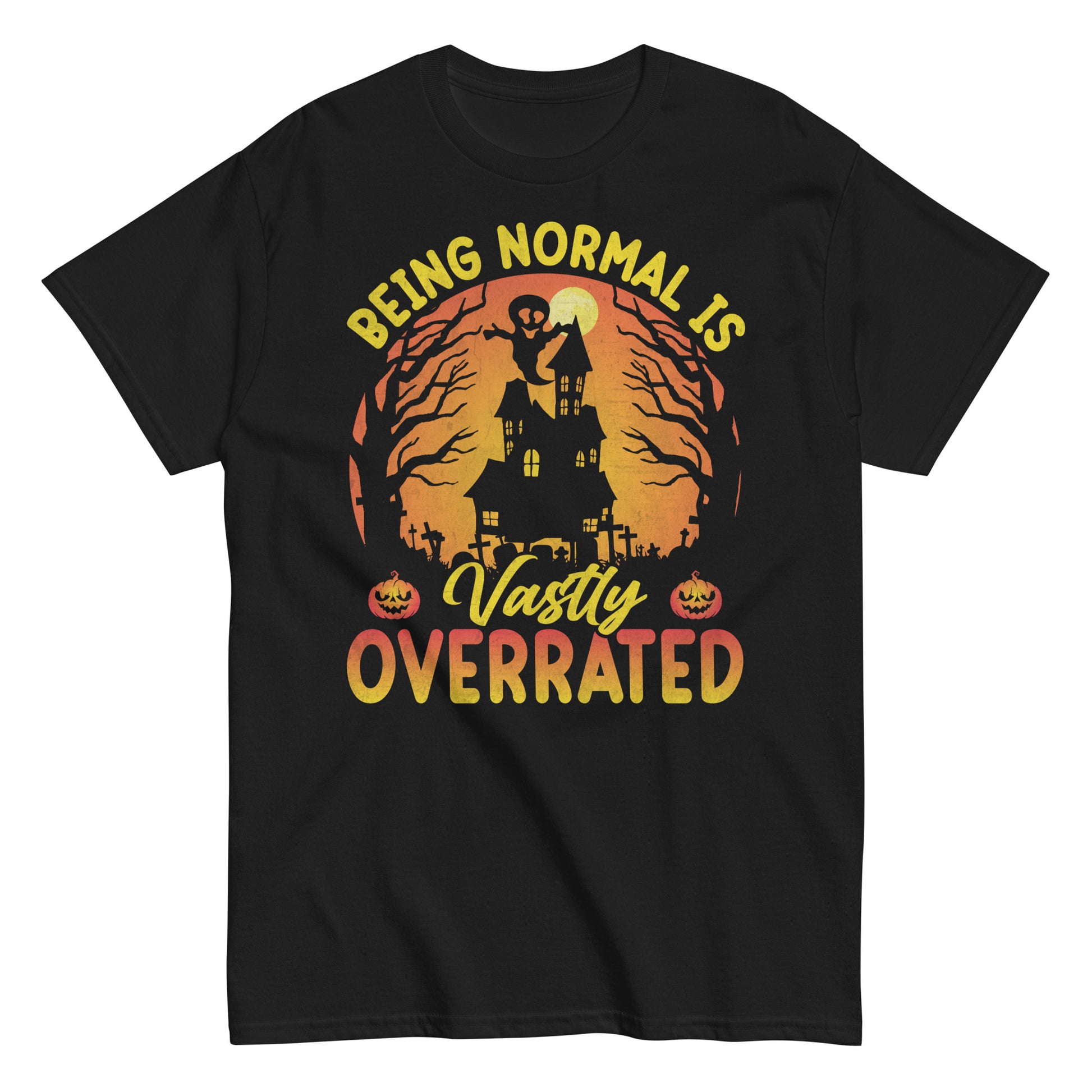 Being Normal Is Vastly Overrated , Halloween Soft Style T-Shirt