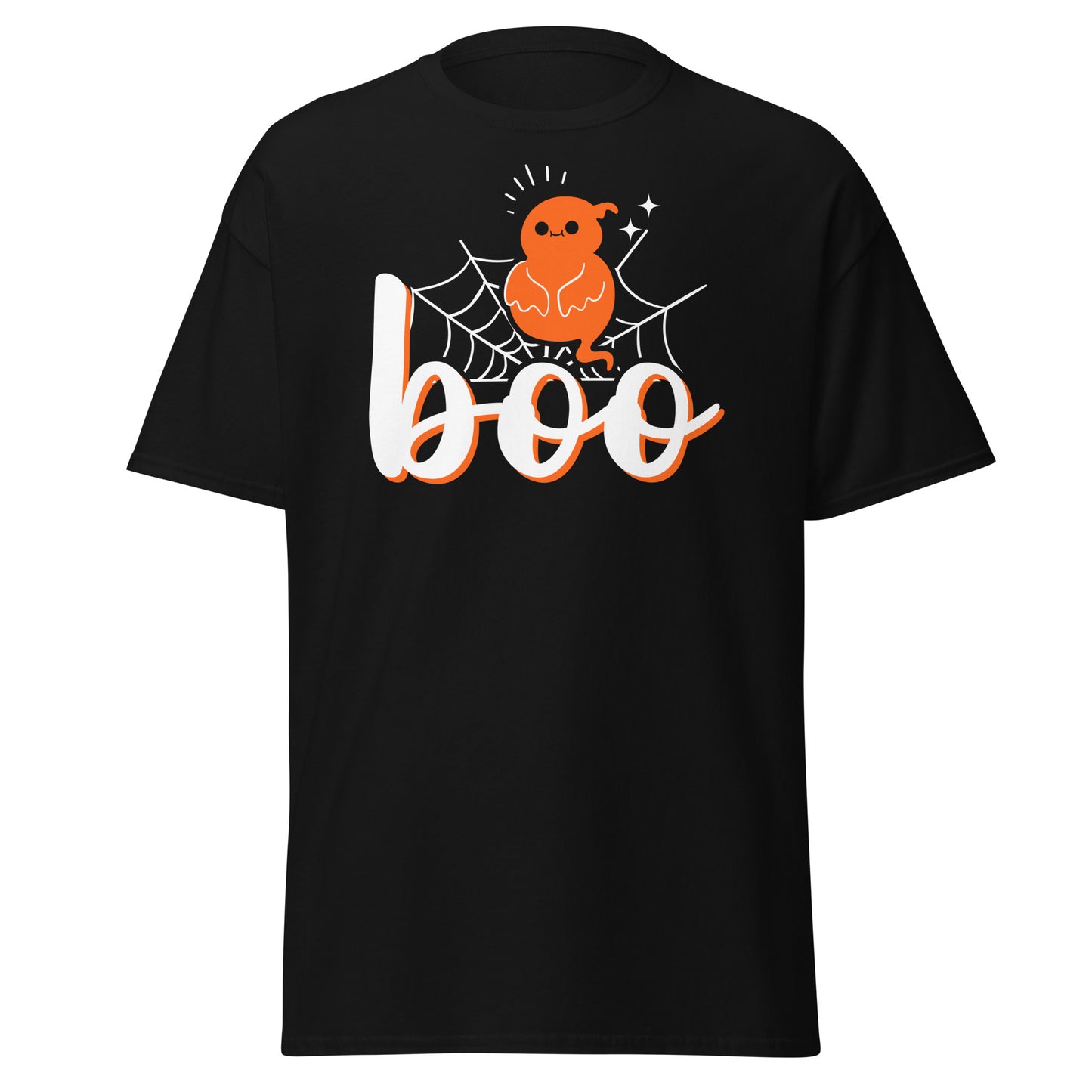 Unveil Spirits: 'BOO' Halloween Soft Tee