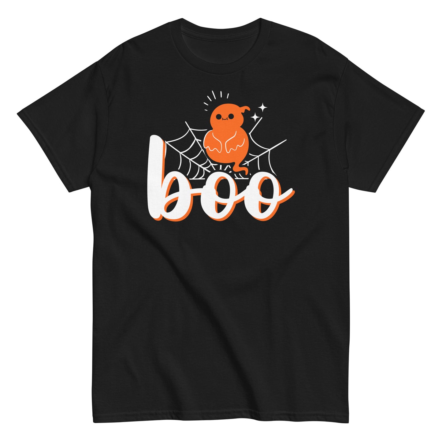 Unveil Spirits: 'BOO' Halloween Soft Tee