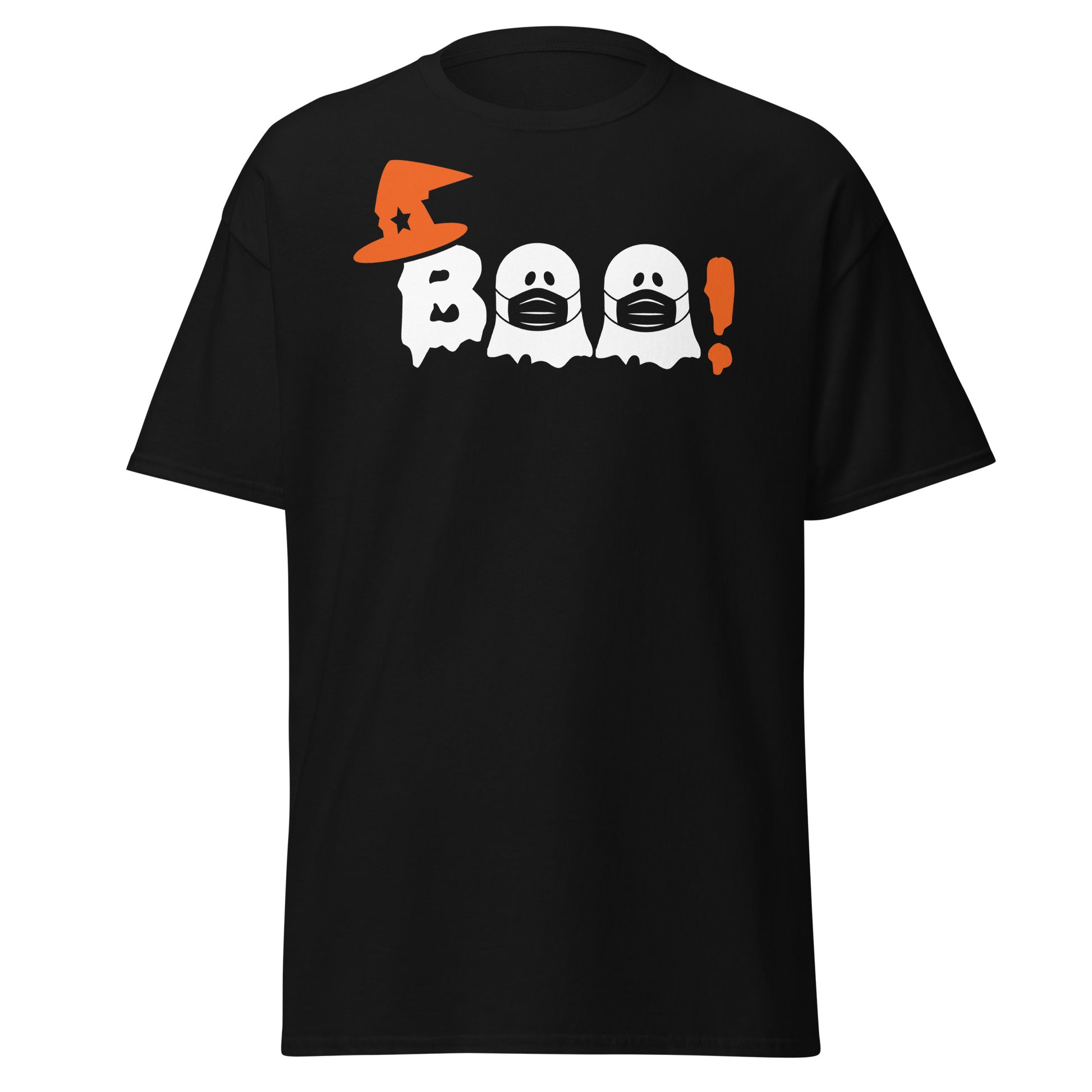 Spooky 'Boo' Halloween Tee: Soft Style Chic 🎃