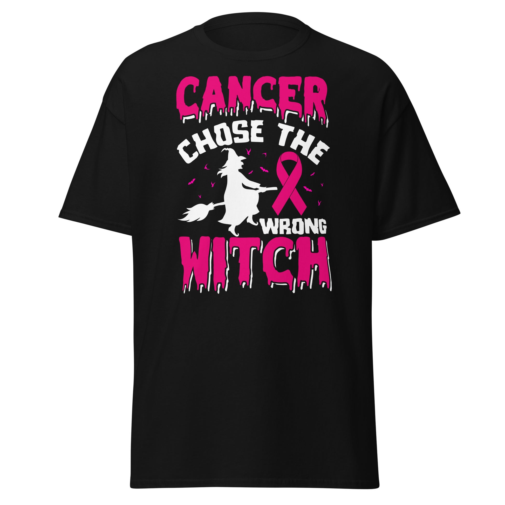 Cancer Chose The Wrong Witch: Halloween Soft Tee