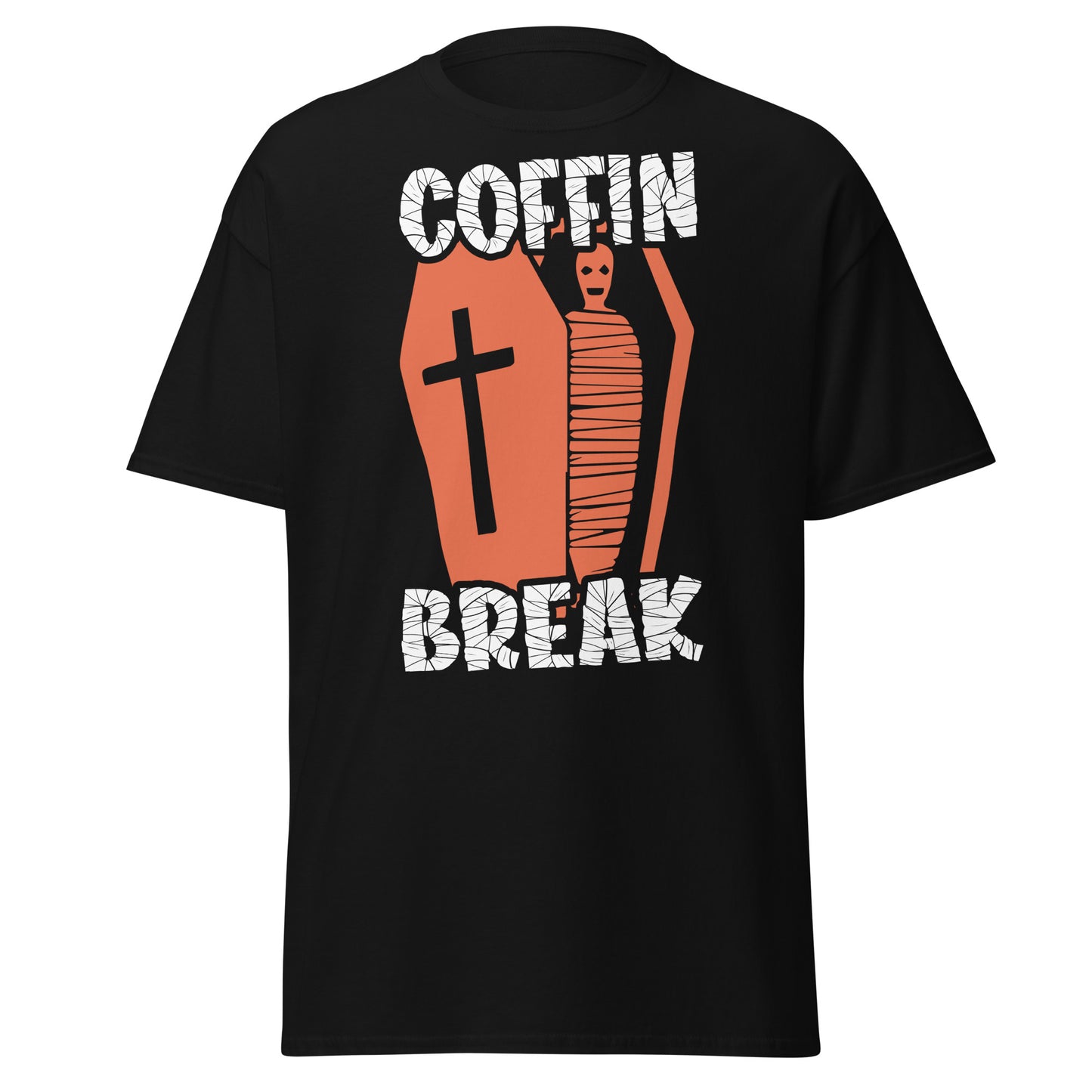 Coffin Break: Halloween Soft Tee 🧛🎃