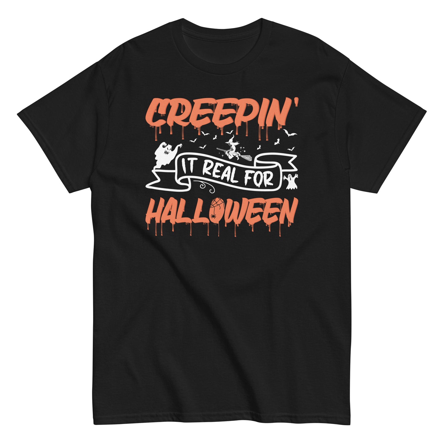 Embrace the Spooky Vibes: Creepin' It Real Tee