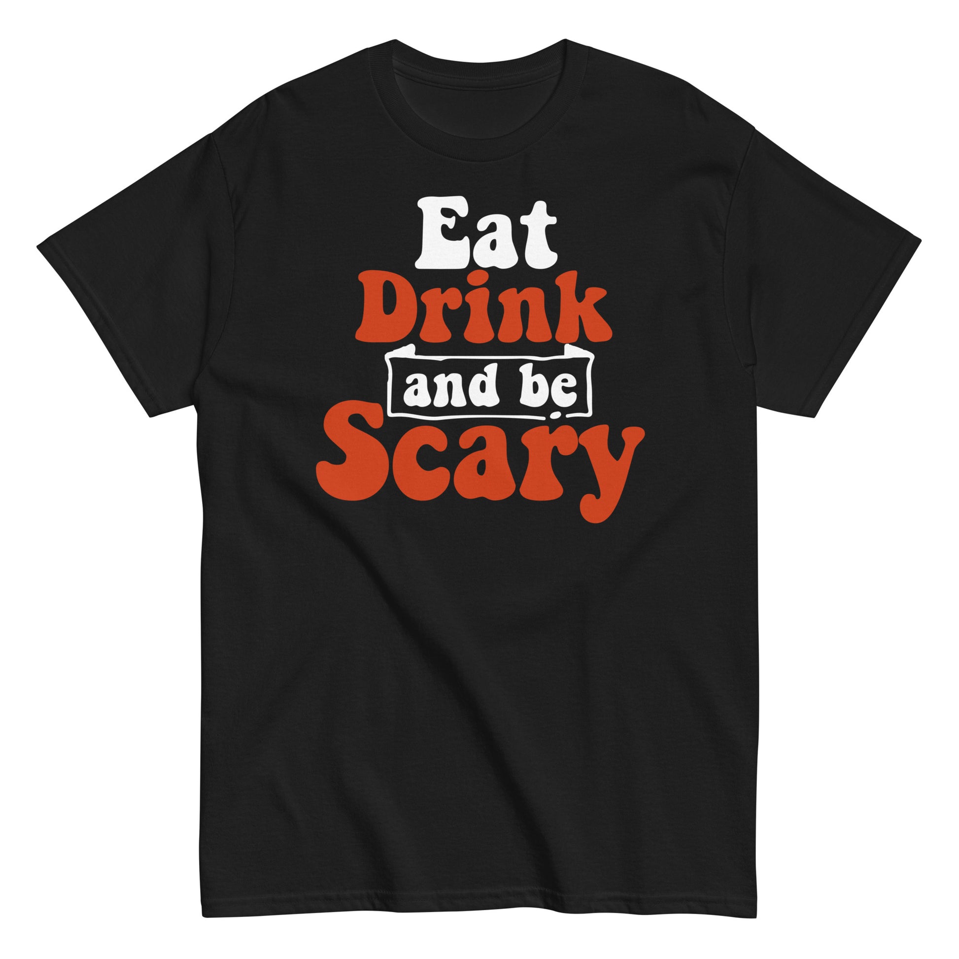 Festive Vibes: Halloween Eat Drink & Be Scary Graphic Tee