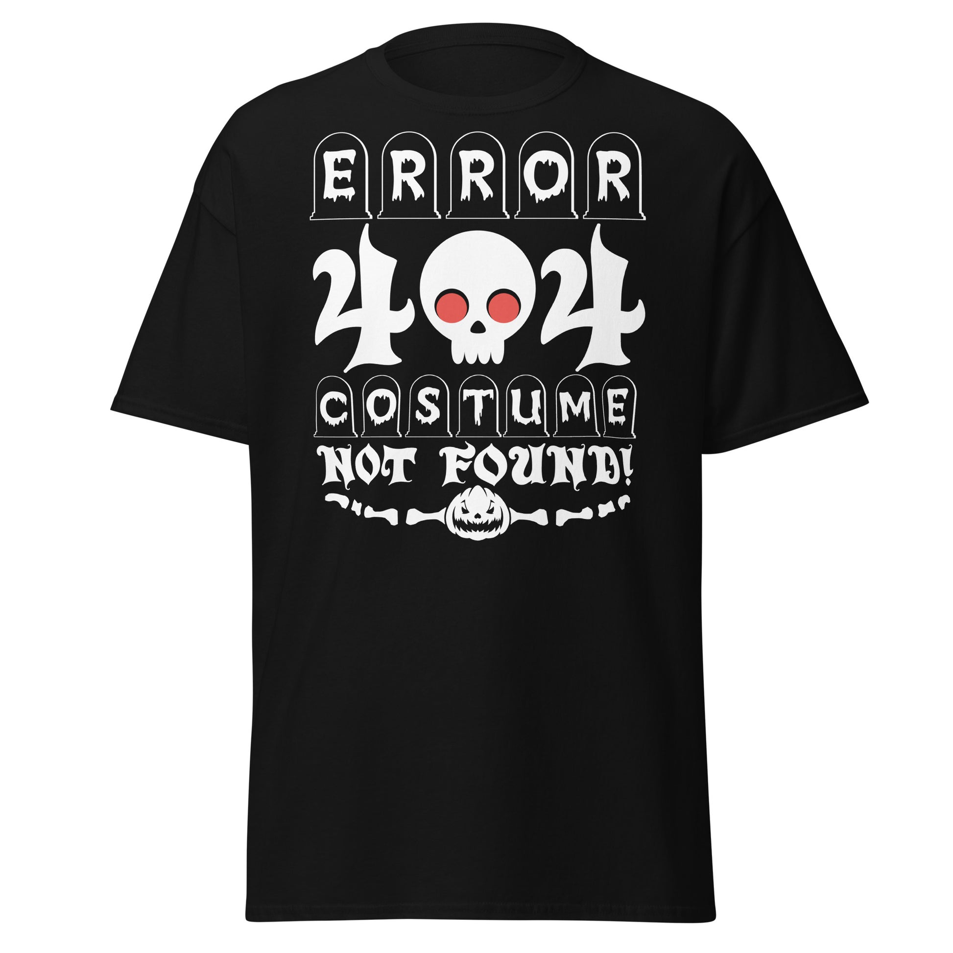 404 Costume Not Found: Halloween Soft Tee - Embrace the Error 🎃🤖