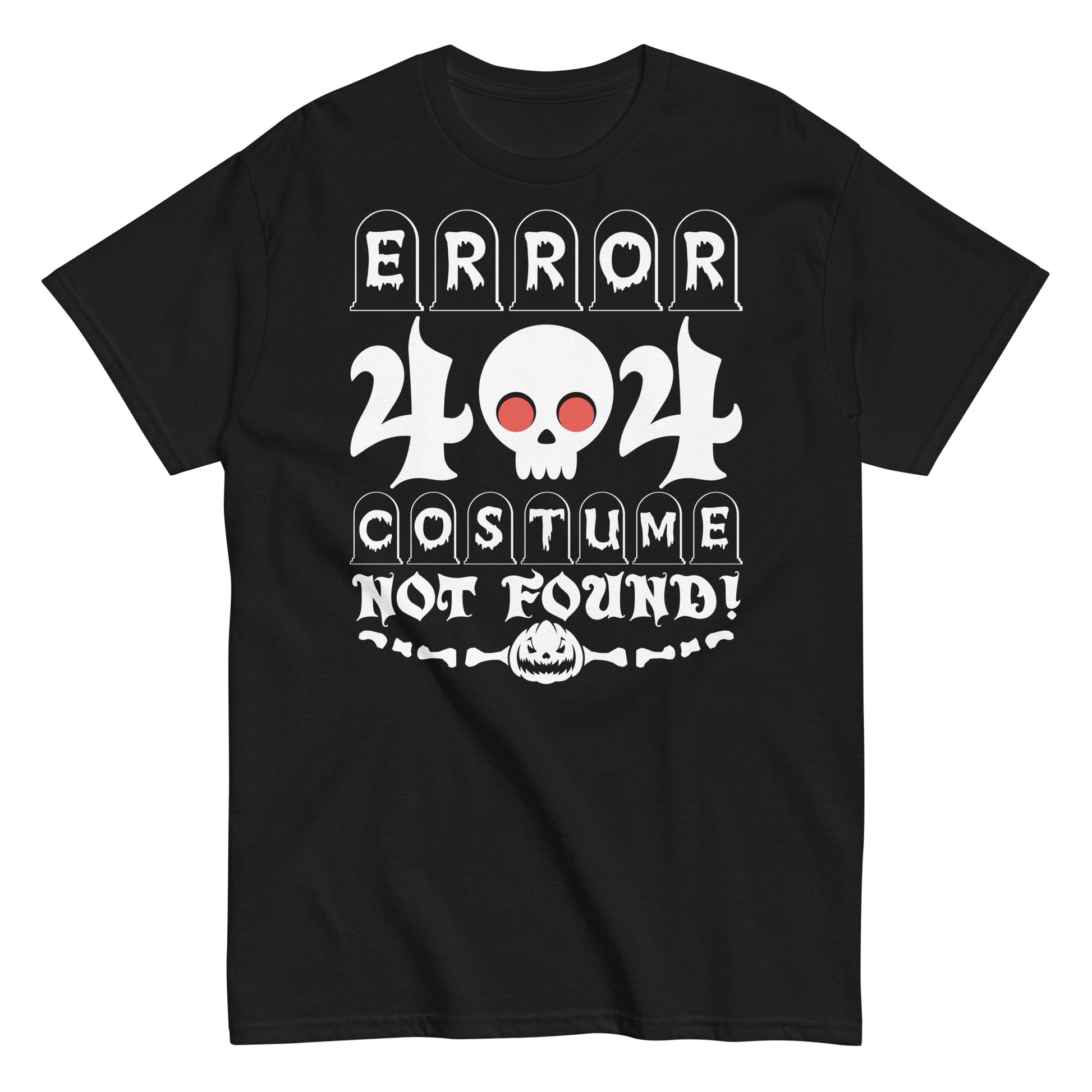 404 Costume Not Found: Halloween Soft Tee - Embrace the Error 🎃🤖