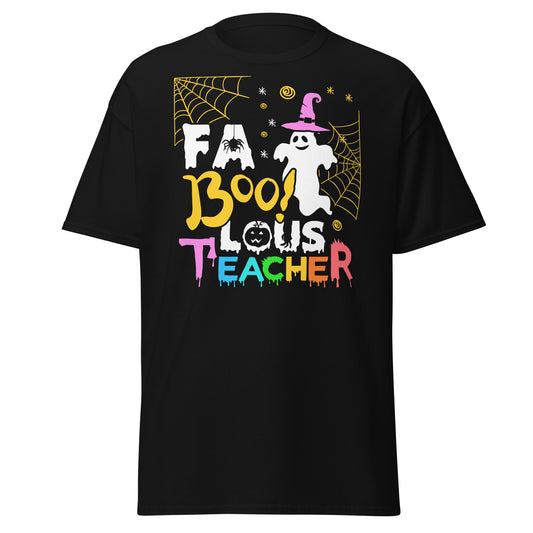 Fierce and Faboolous: Halloween Fun with Faboolous Teacher T-Shirt