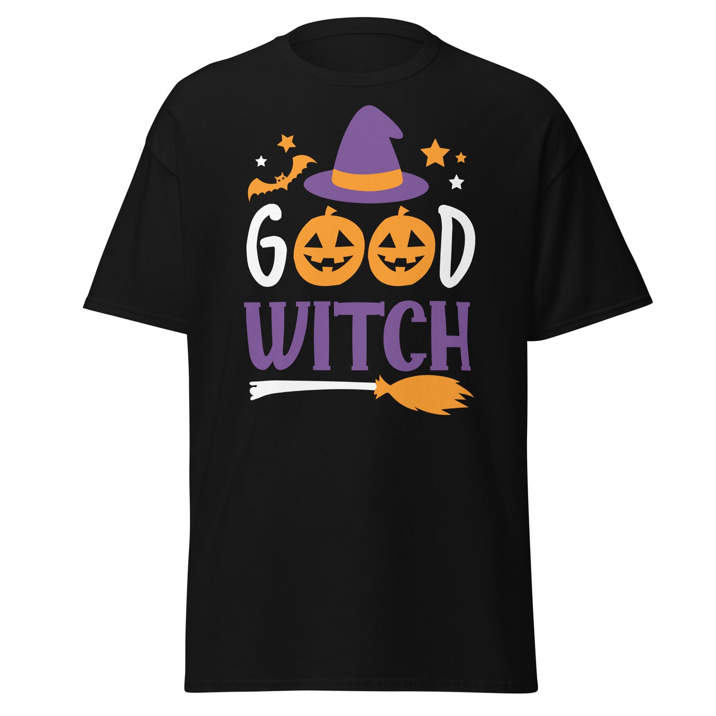 Witchy Elegance, Halloween Tee - Embrace the Good Witch Vibe