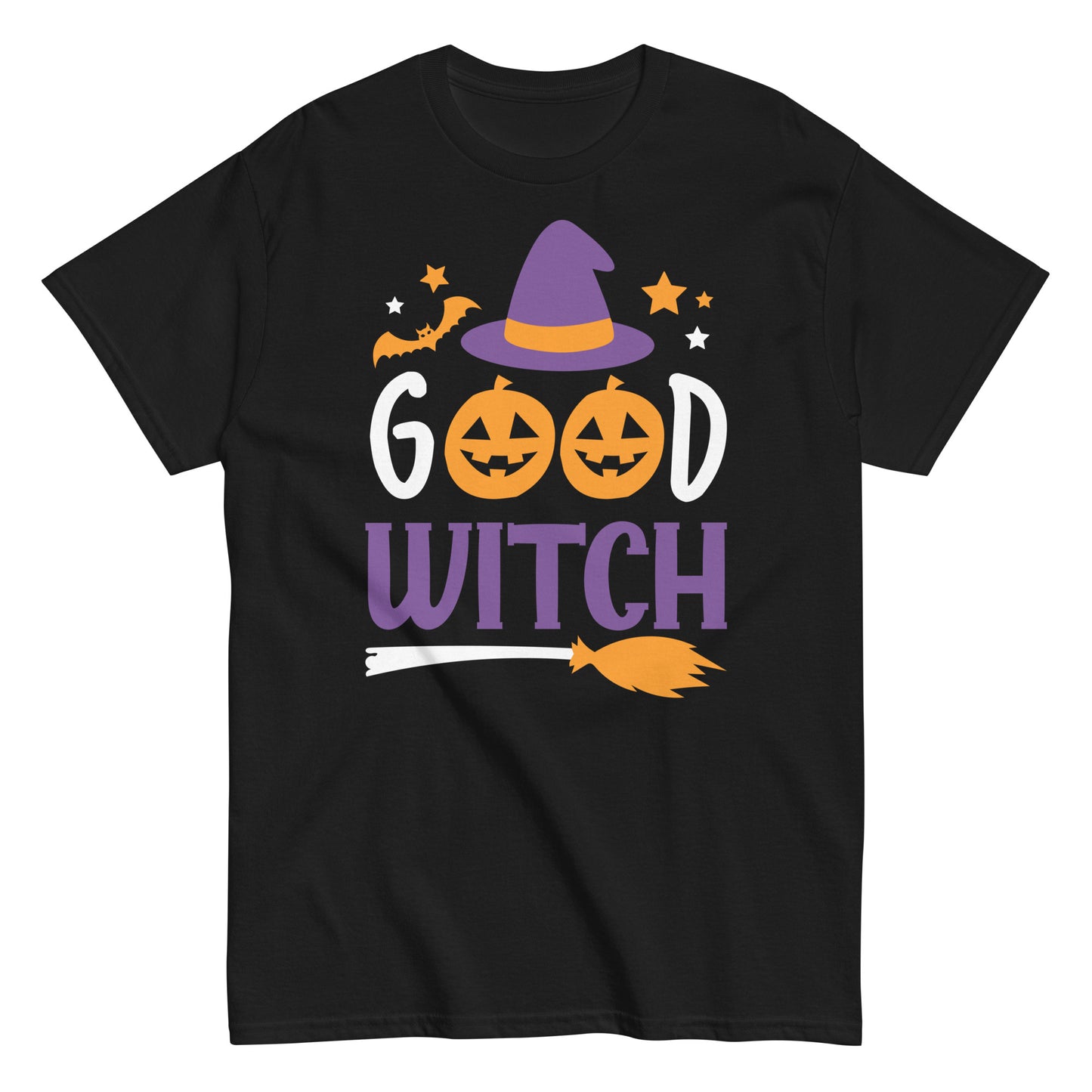 Witchy Elegance, Halloween Tee - Embrace the Good Witch Vibe