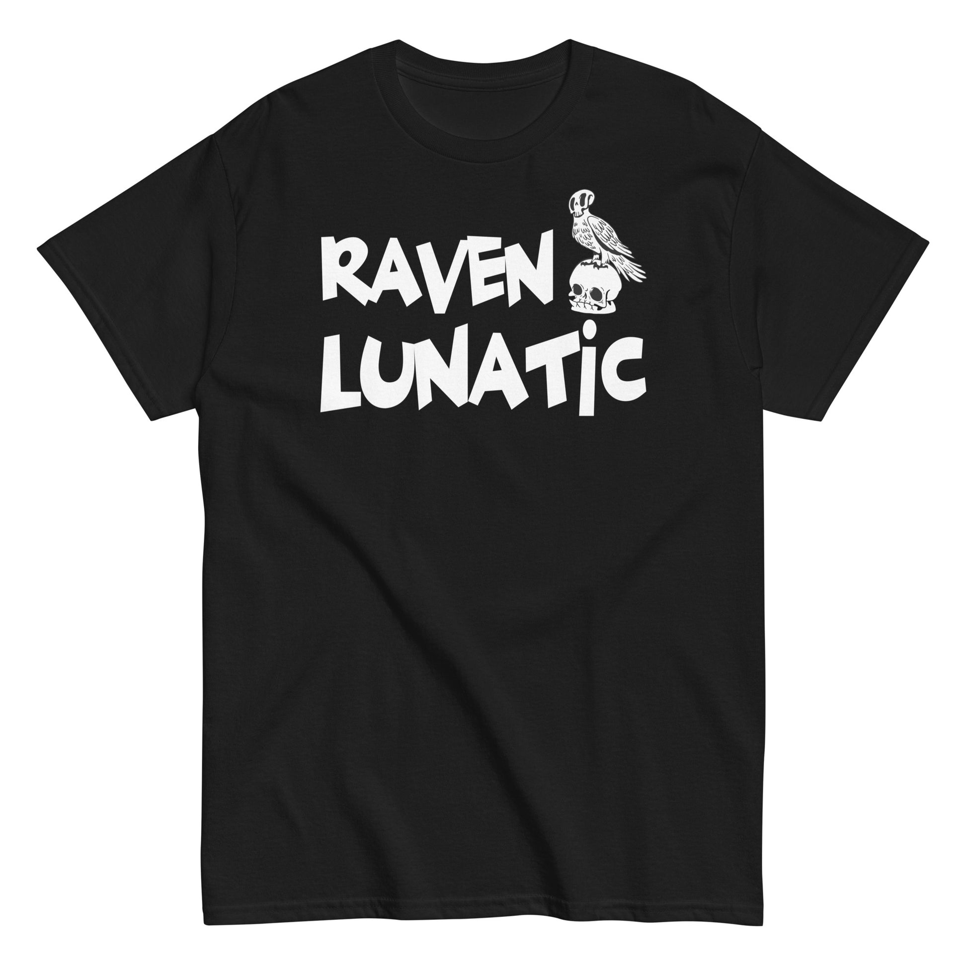 Darkly Divine Halloween Tee - Embrace Your Goth Raven Lunatic