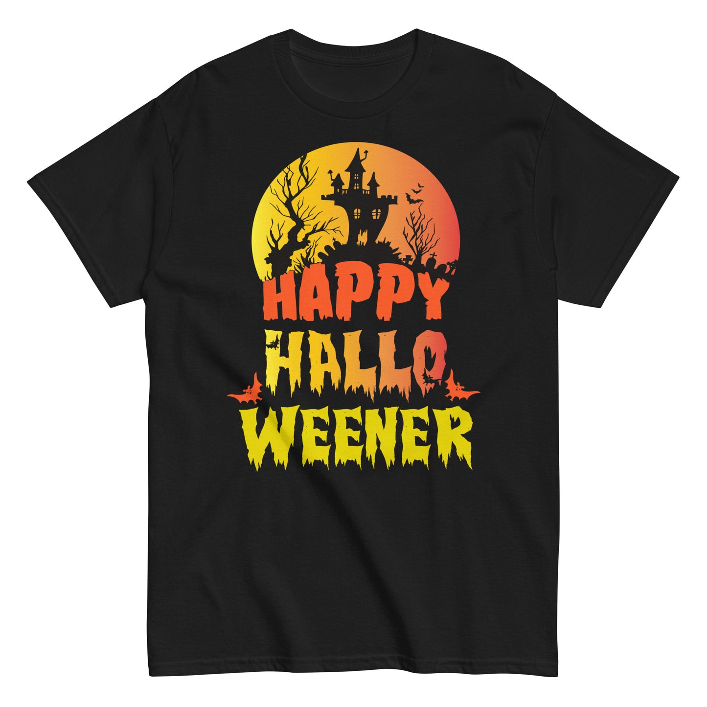 Happy Hallo Weener , Halloween T-Shirt