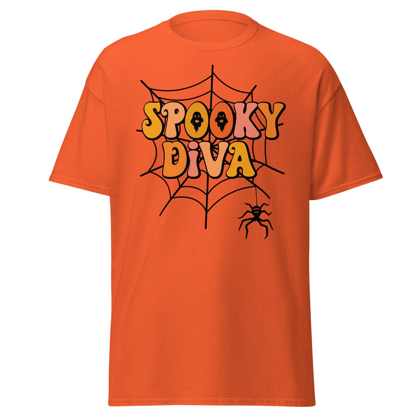 SPOOKY Diva , Halloween Soft Style T-Shirt
