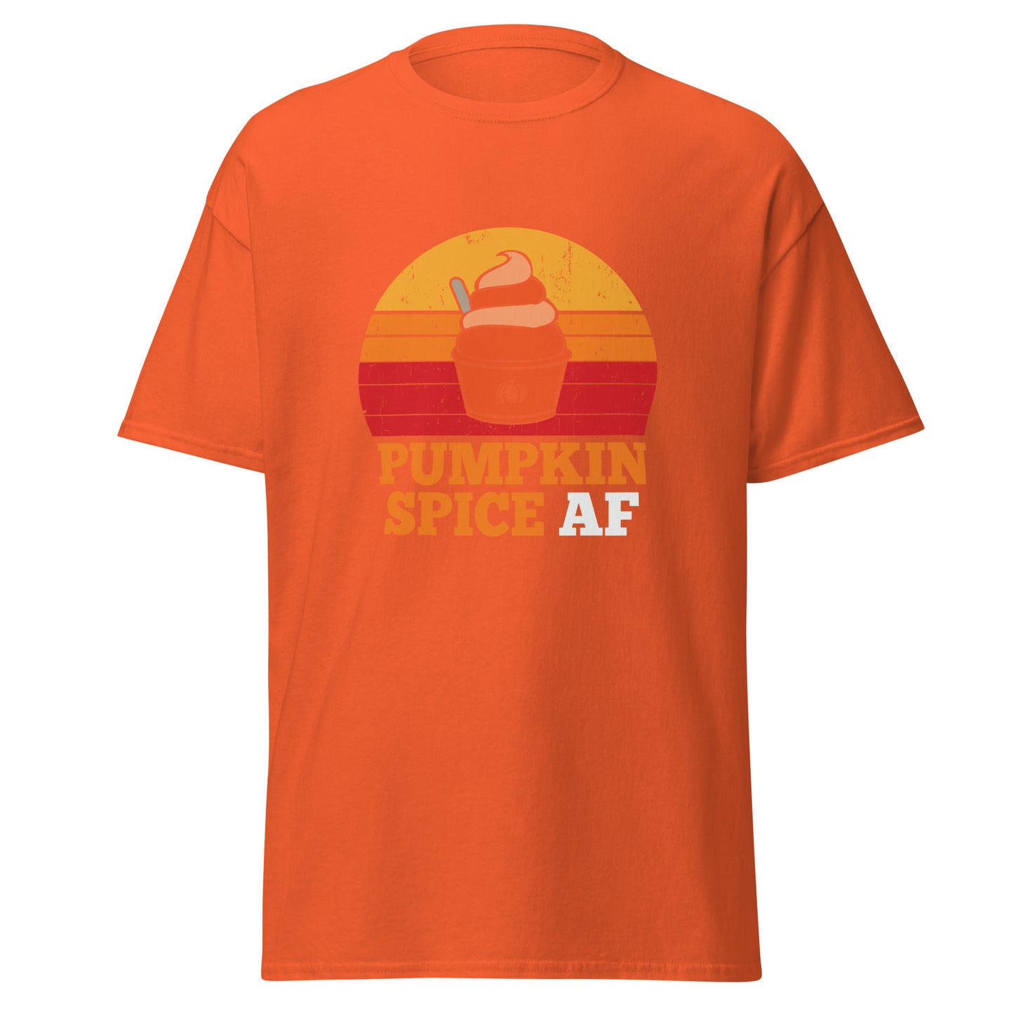 Pumpkin Spice Af, Halloween-Design, weiches T-Shirt aus schwerer Baumwolle