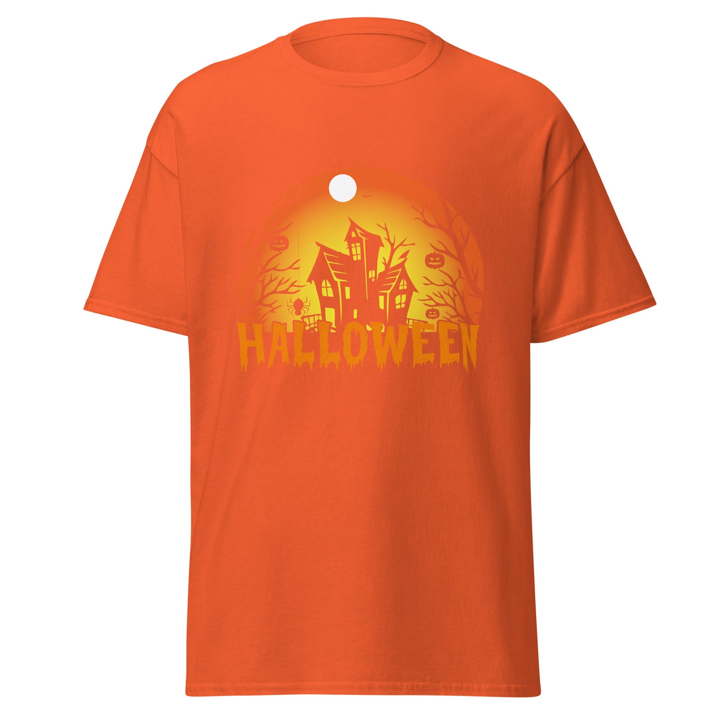 scarry halloween , Halloween Design Soft Style Heavy Cotton T-Shirt