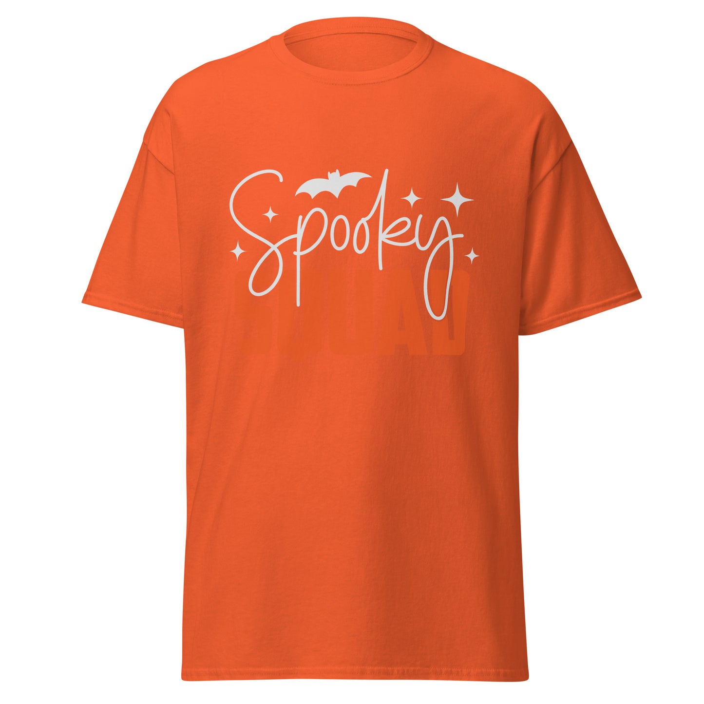 Spooky Squad , Halloween Design Soft Style Heavy Cotton T-Shirt