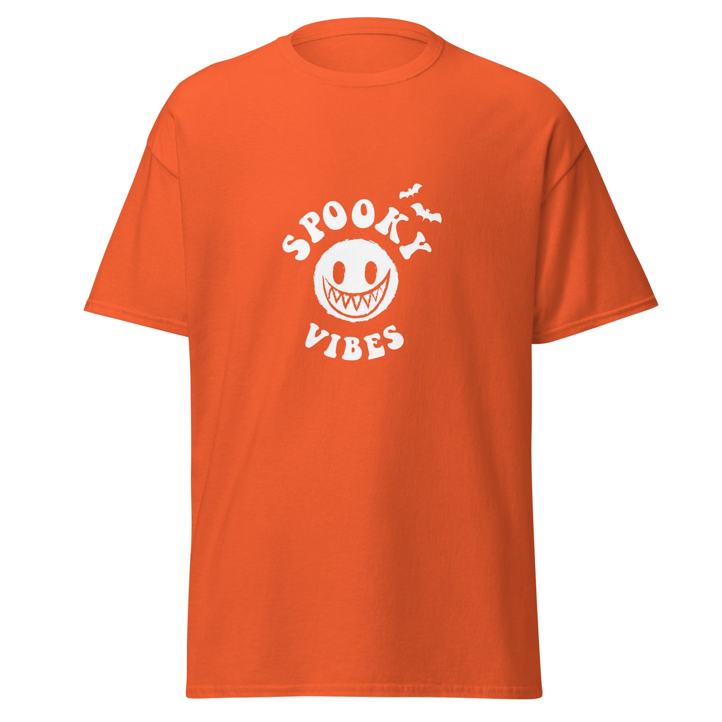 SPOOKY VIBES, Halloween-Design, weiches T-Shirt aus schwerer Baumwolle