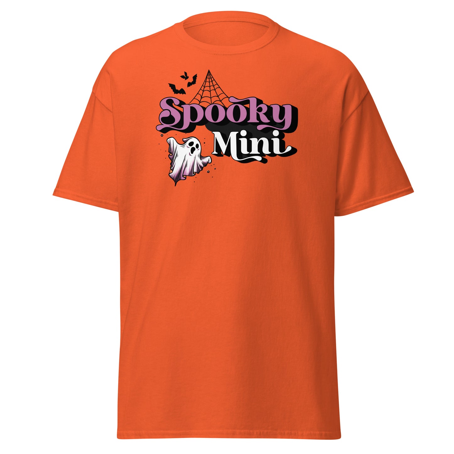 SPOOKY Mini , Halloween Design Soft Style Heavy Cotton T-Shirt