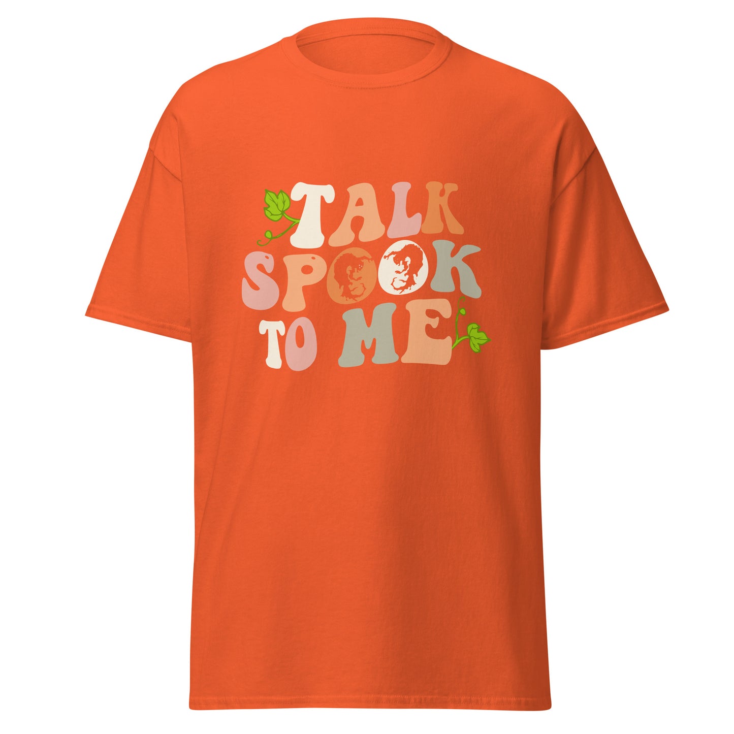 „Spook Spook To Me“, weiches T-Shirt aus schwerer Baumwolle im Halloween-Design