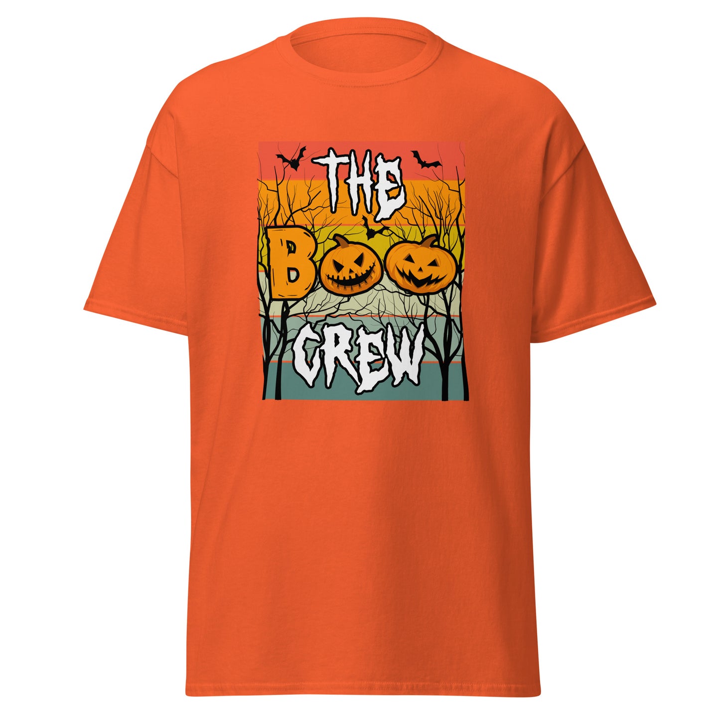 The Boo Crew, camiseta de algodón pesado de estilo suave con diseño de Halloween