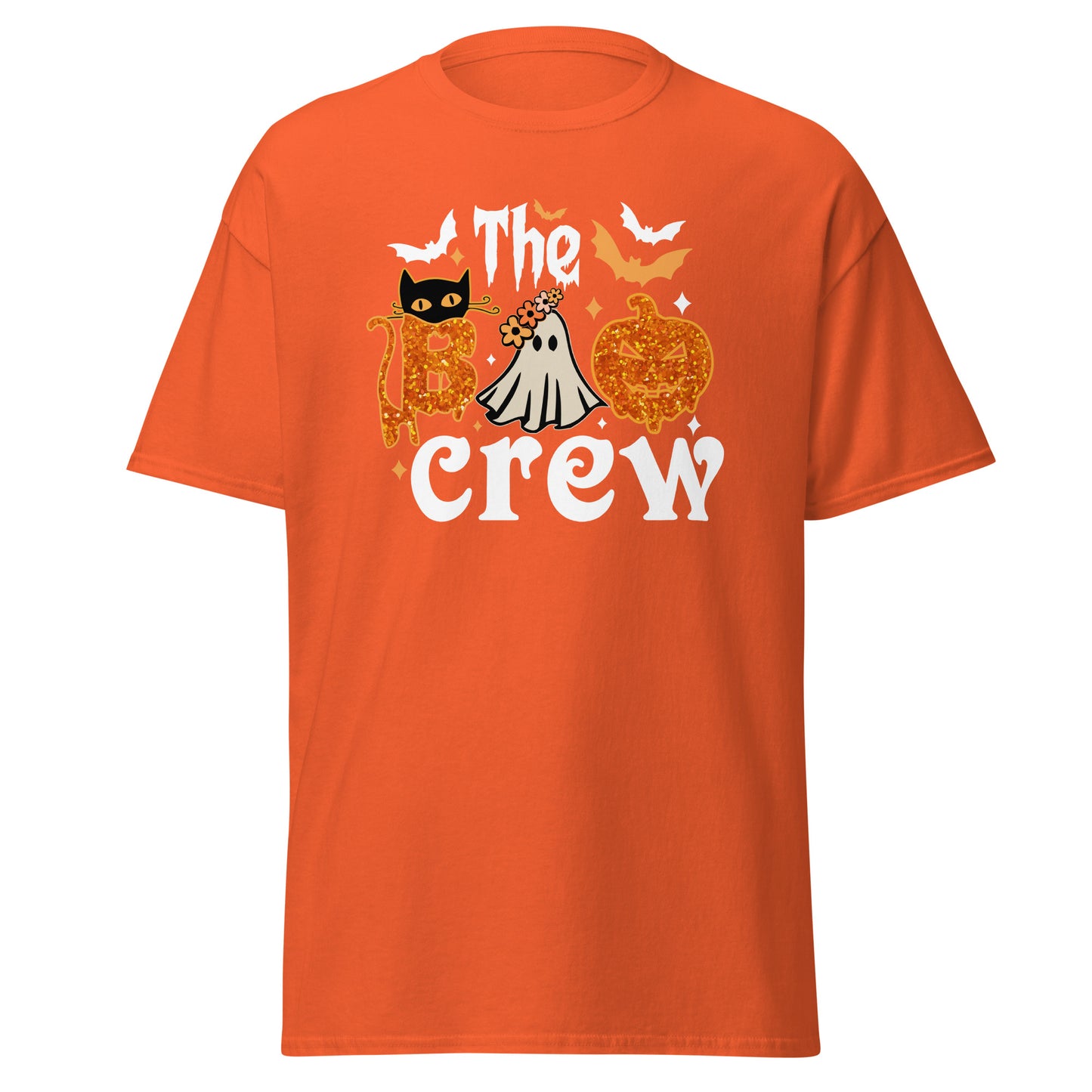 Die Boo-Crew, Halloween-Design, weiches T-Shirt aus schwerer Baumwolle