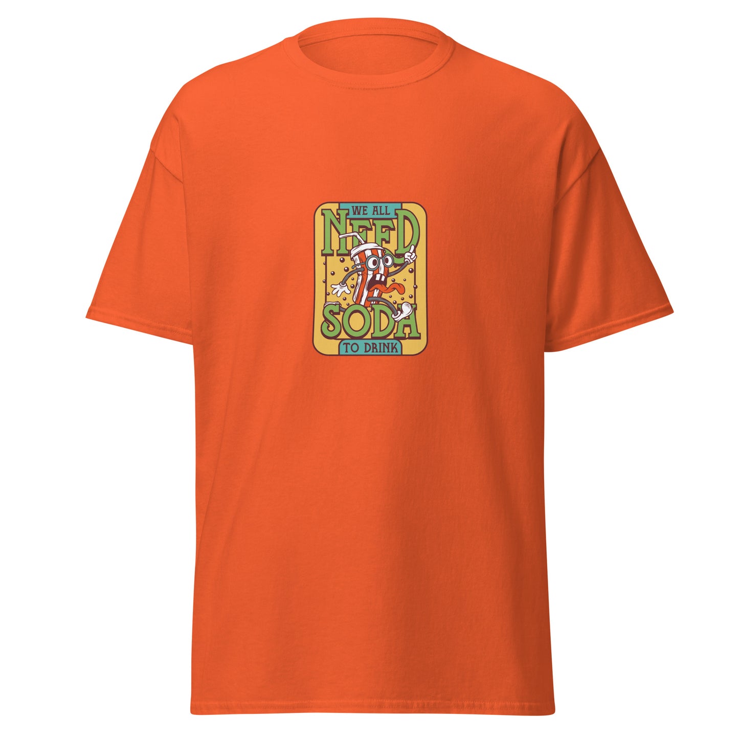 Wir alle brauchen Limonade zum Trinken, weiches T-Shirt aus schwerer Baumwolle im Halloween-Design