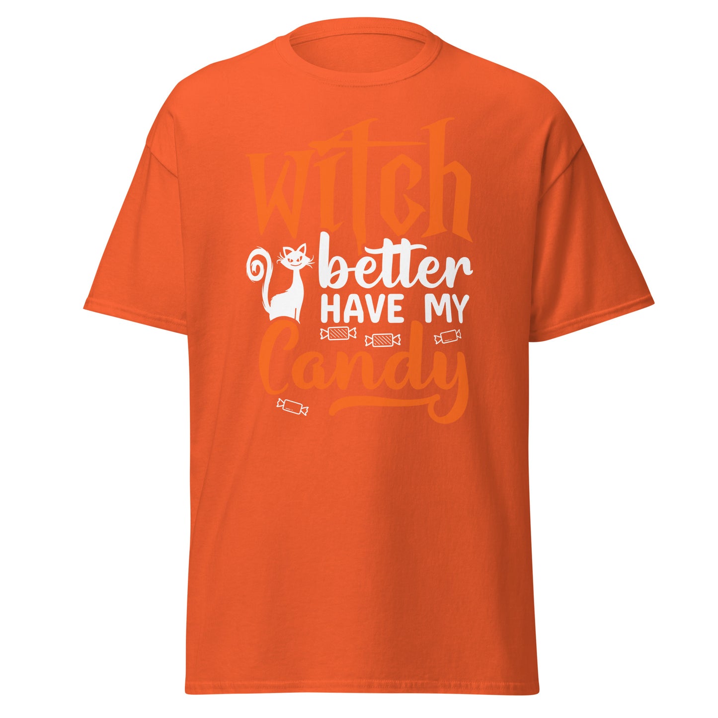 Witch Better Have My Candy, Halloween-Design, weiches T-Shirt aus schwerer Baumwolle