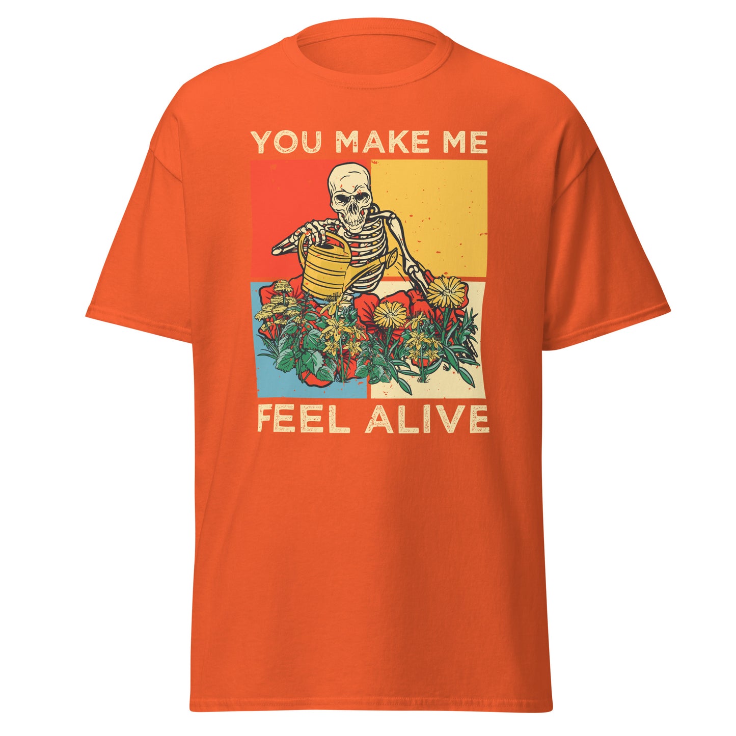 You Make Me Feel Alive , Halloween Design Soft Style Heavy Cotton T-Shirt