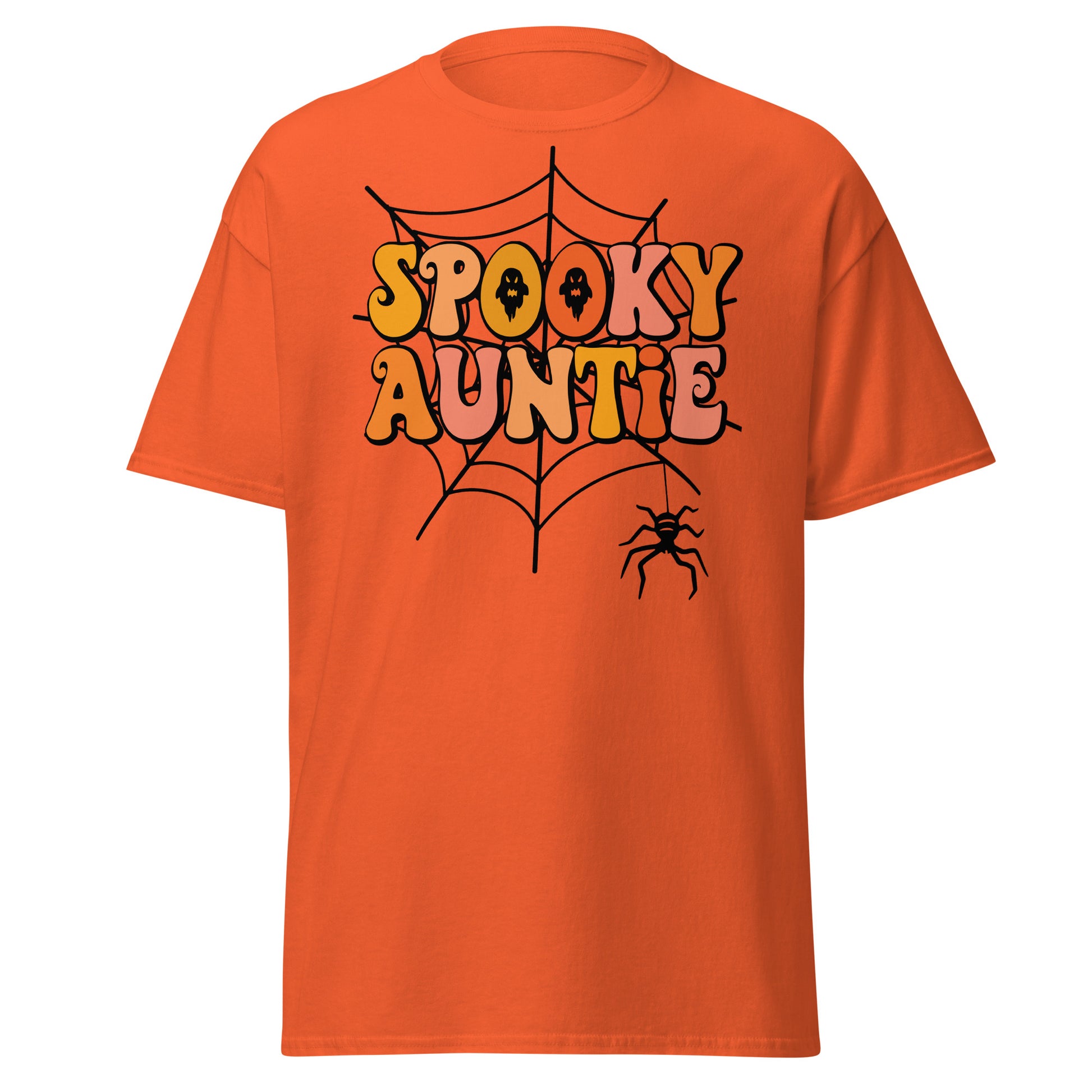 Spooky Auntie' Shirt: Stylish Halloween Fun 🎃 T-Shirt