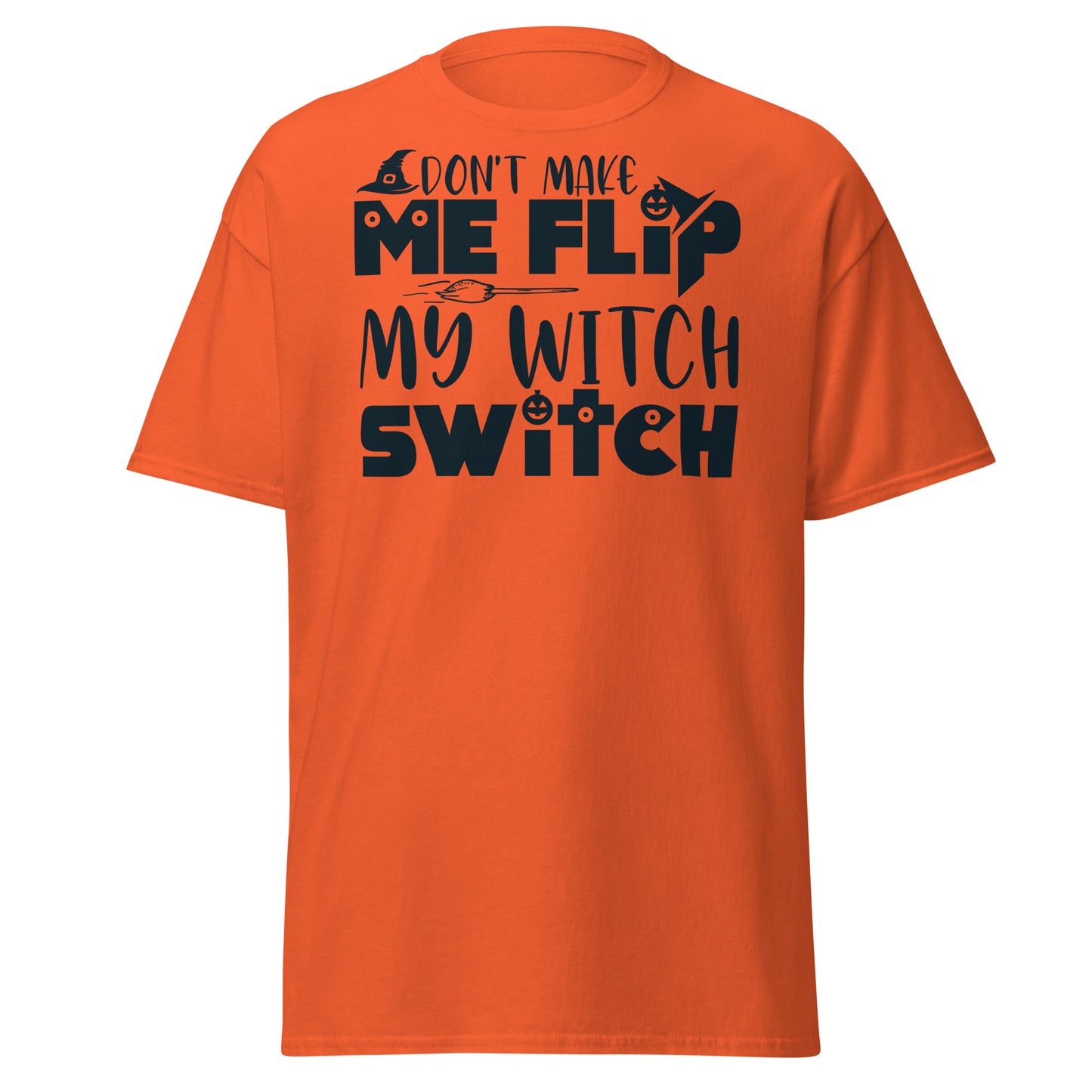 Halloween Vibes Witchy Flip my Witch Switch Graphic Tee