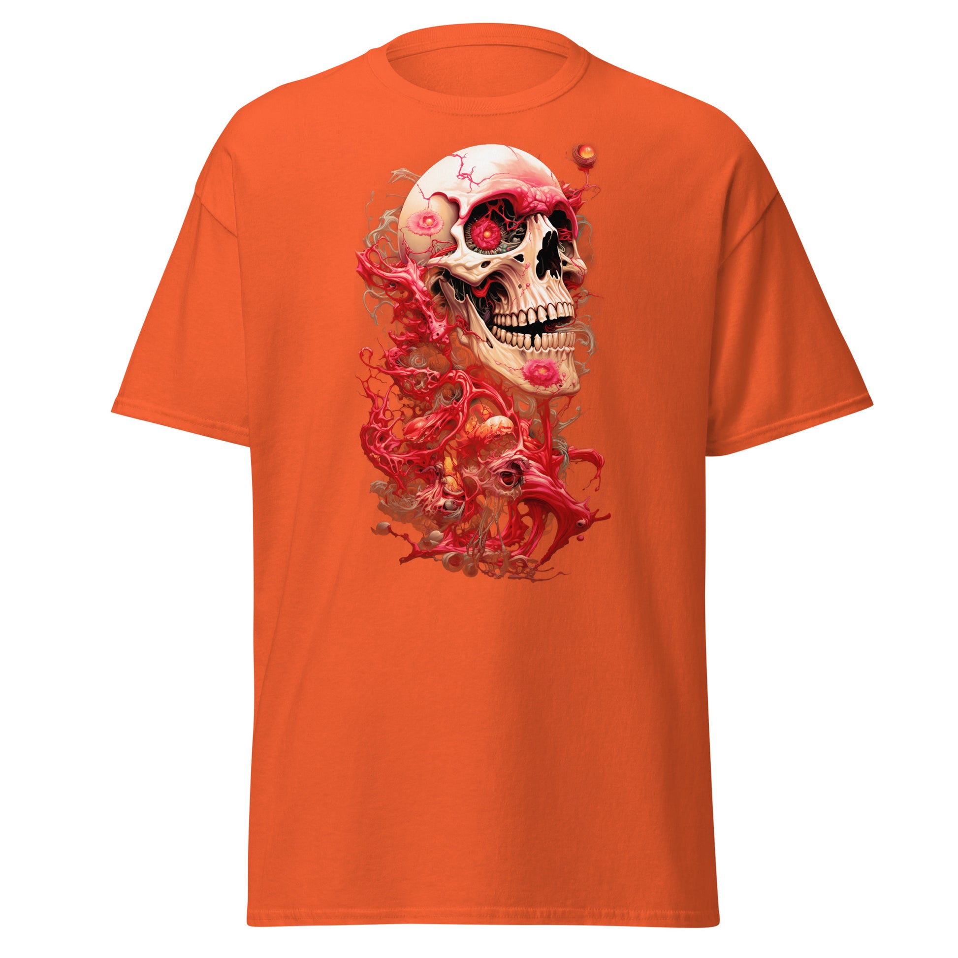 Exploded Skull Soft Style Shirt - Halloween Edition Skull Vibes