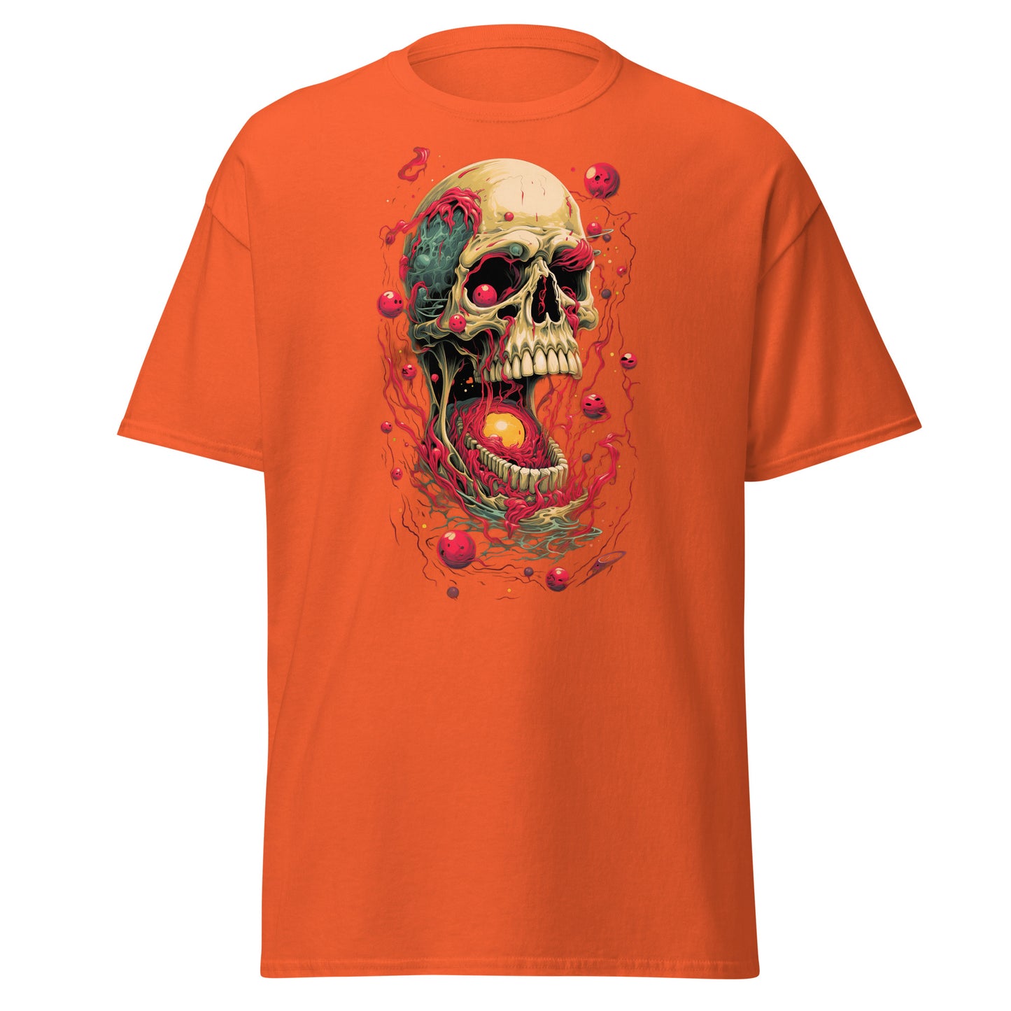 Exploded Skull Soft Style Shirt - Halloween Edition