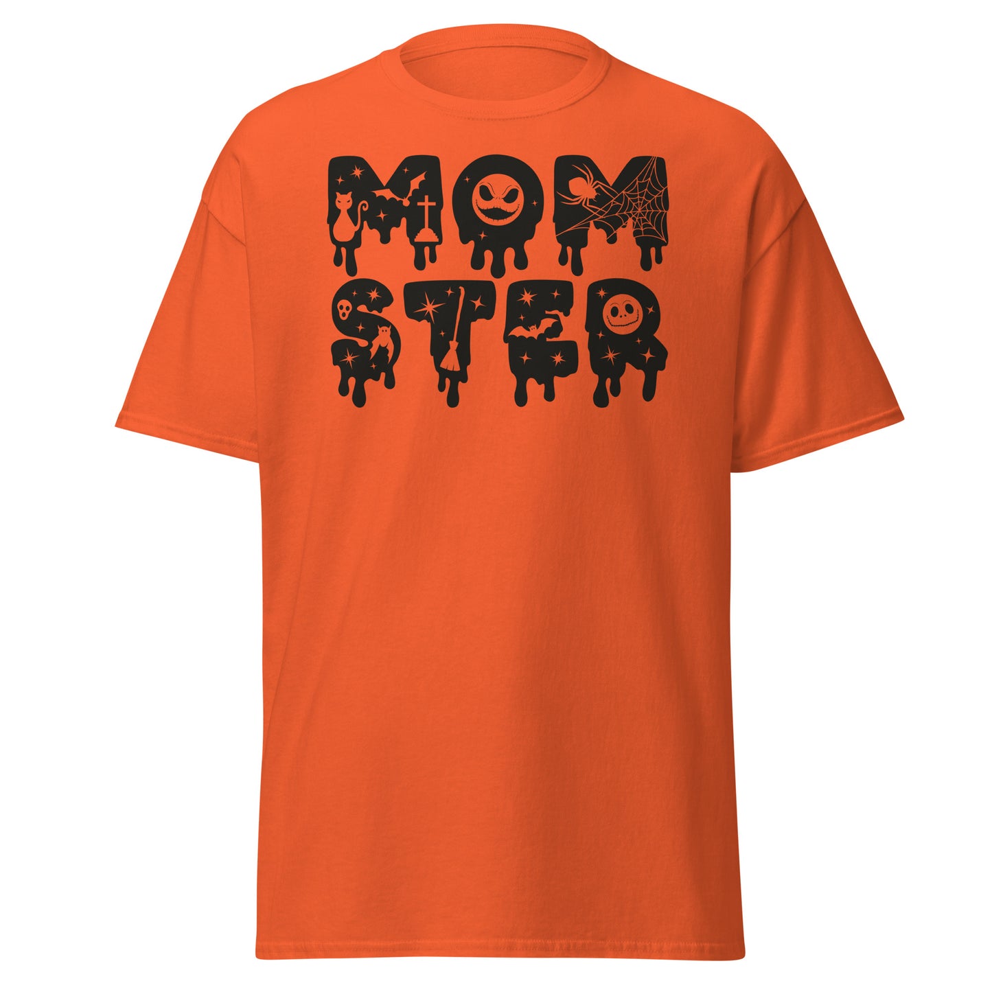 Momster, Halloween-Design, weiches T-Shirt aus schwerer Baumwolle