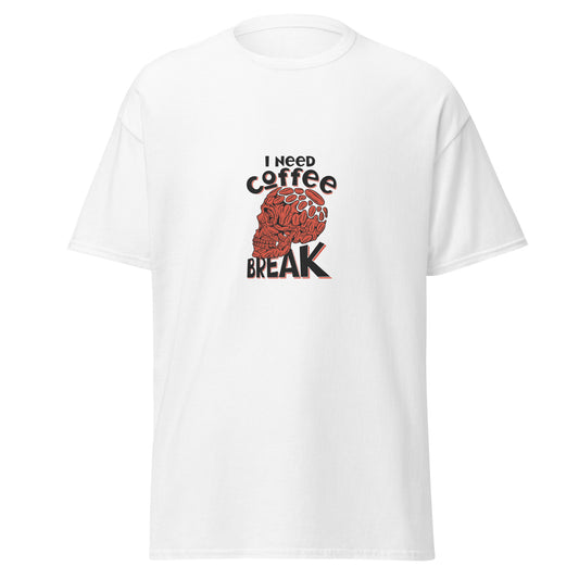 I Need a Caffee Break , Halloween Soft Style T-Shirt