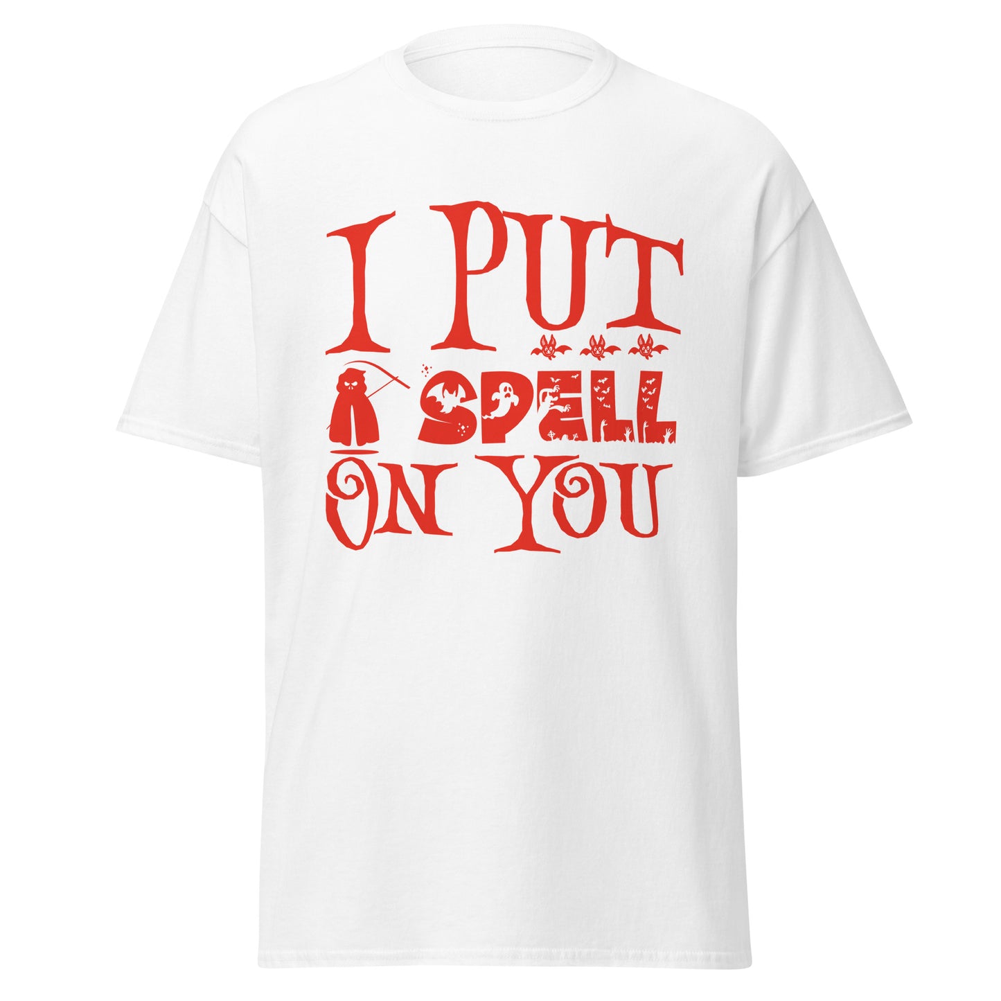 I Put A Spell On You, camiseta de estilo suave de Halloween