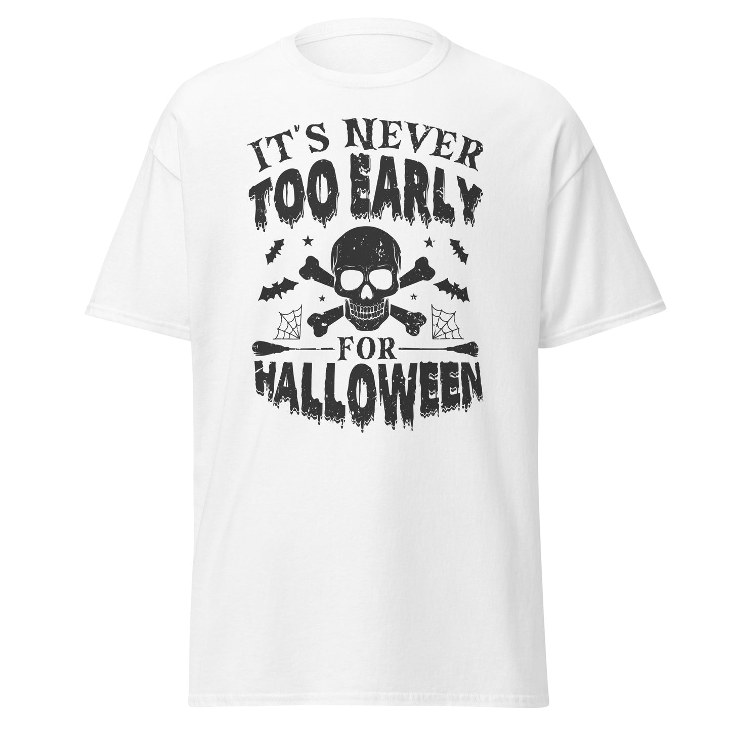 Nunca es demasiado temprano para Halloween, camiseta de estilo suave de Halloween